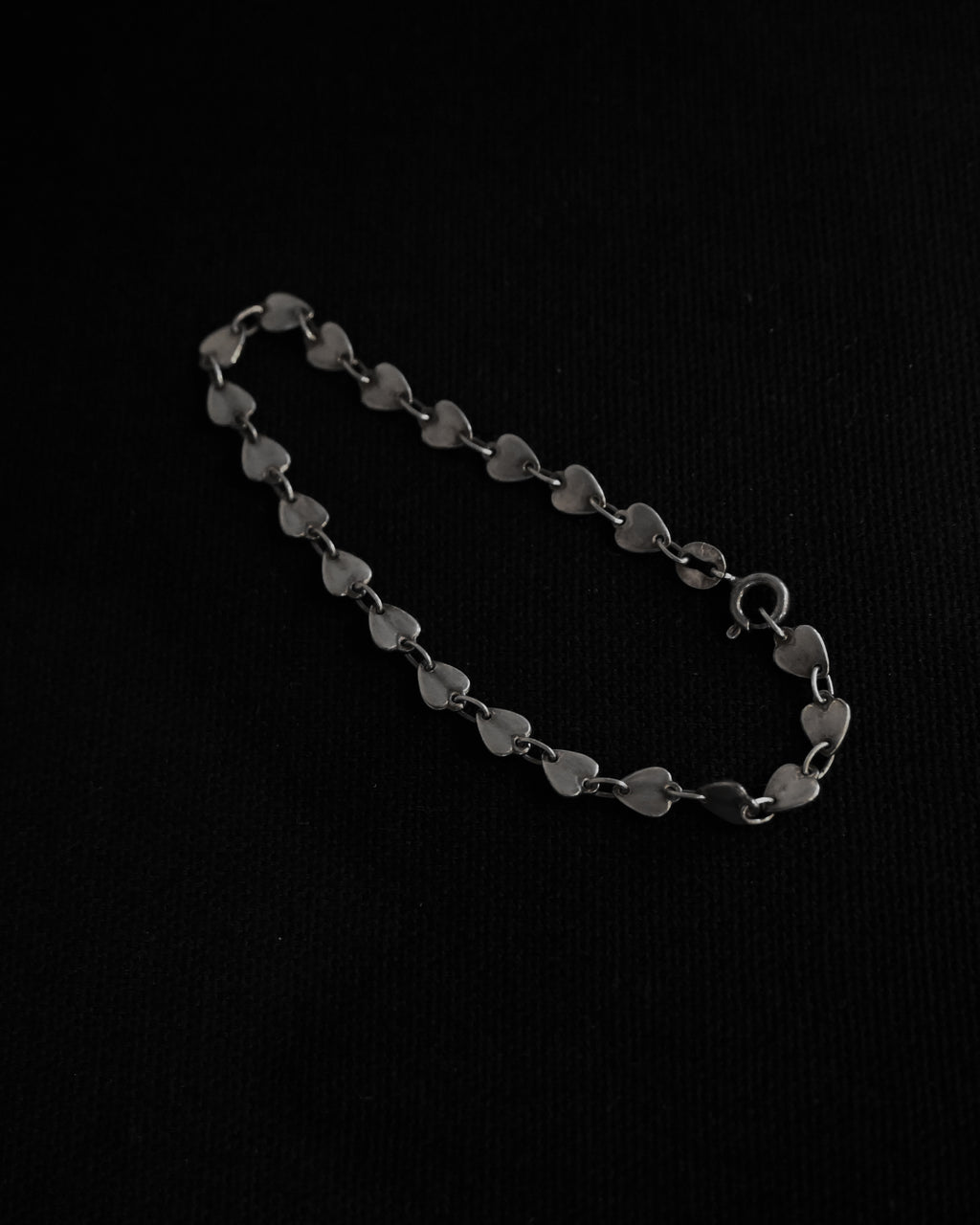 Small Heart Silver Bracelet