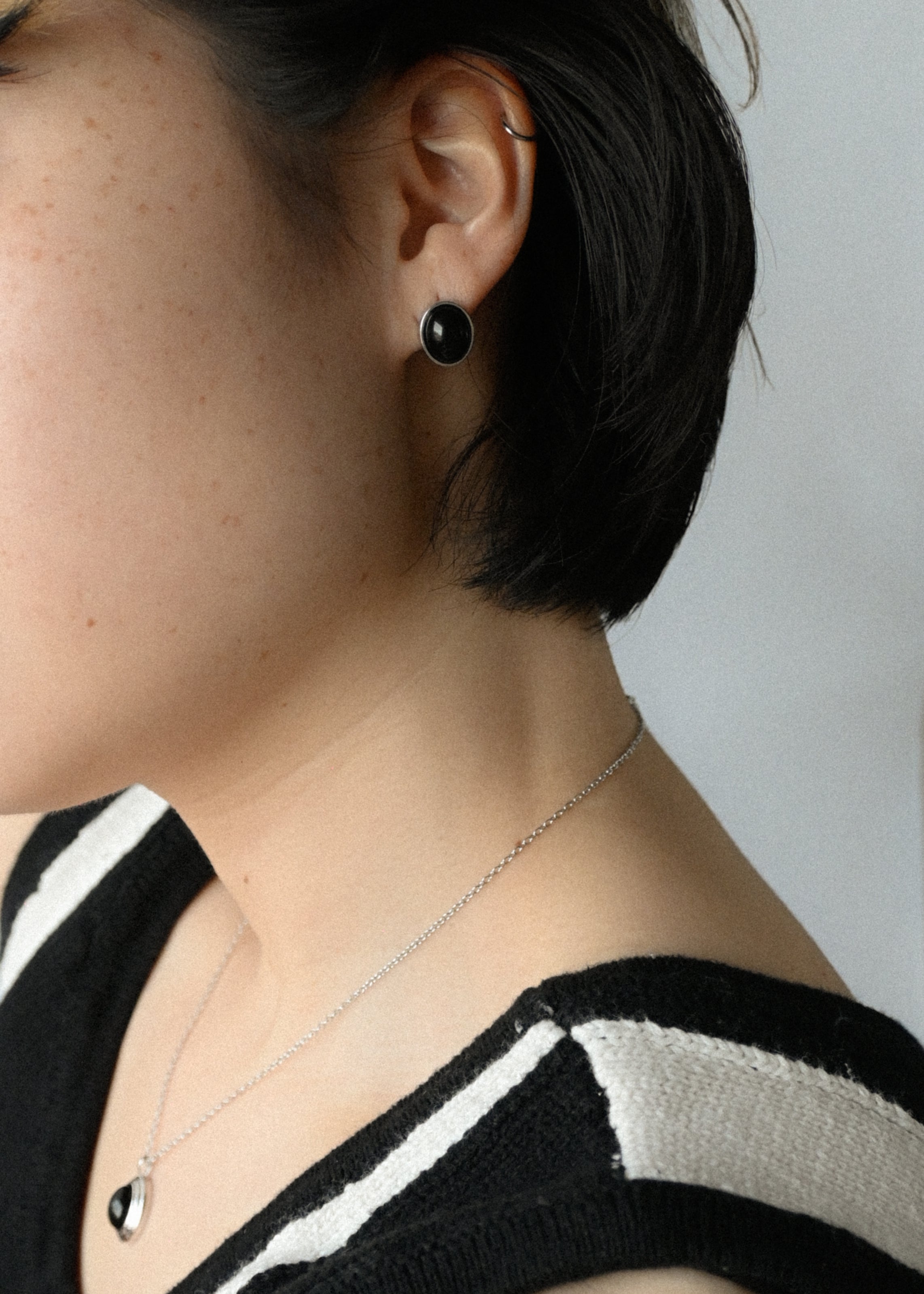 Black Onyx Earrings