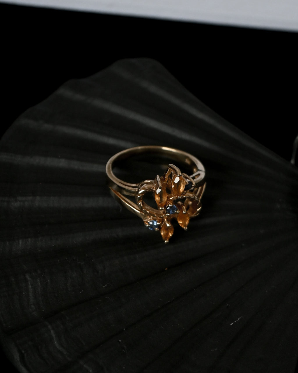 9K Gold Ring - 13.5号