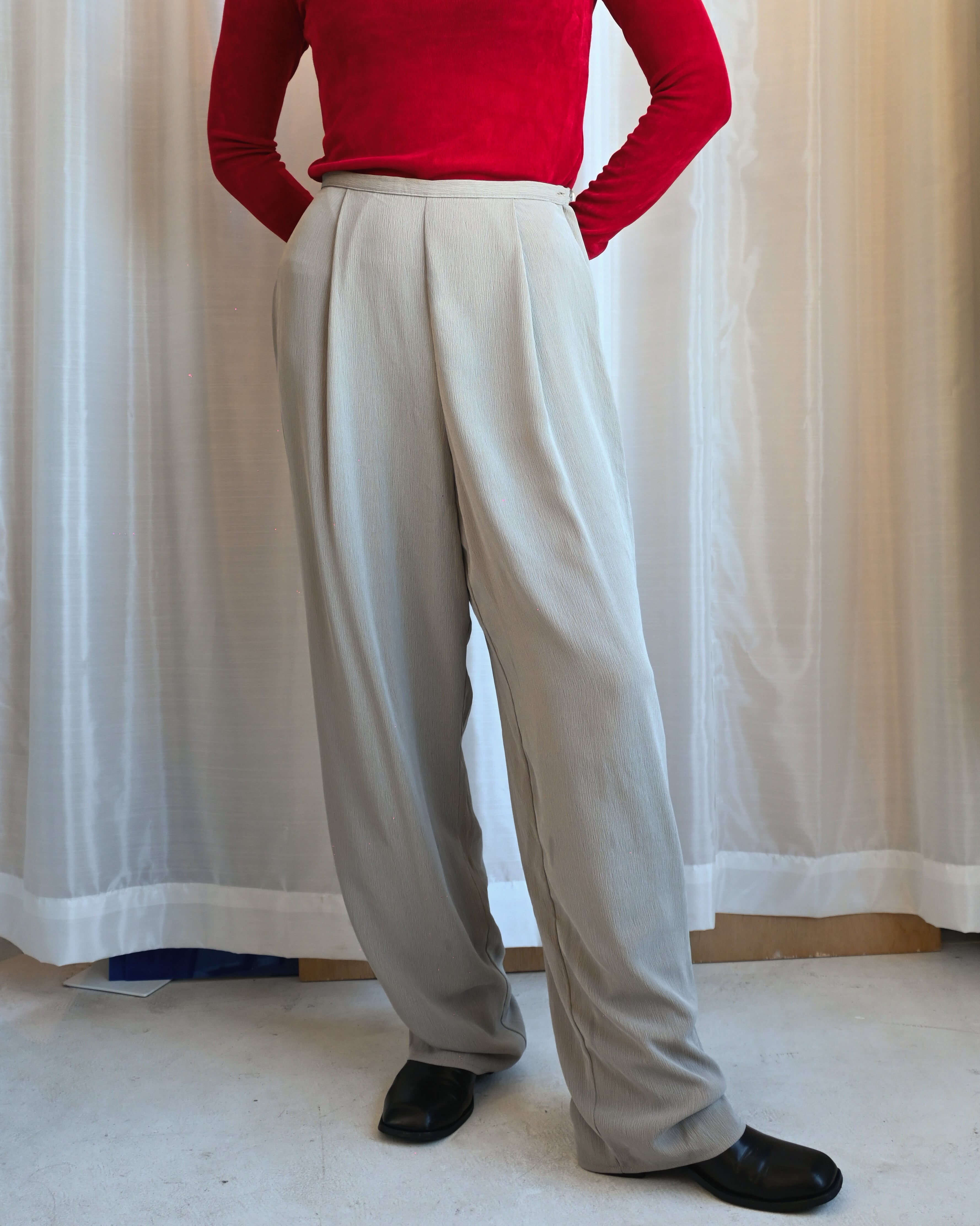 Wide Trousers Made in UK