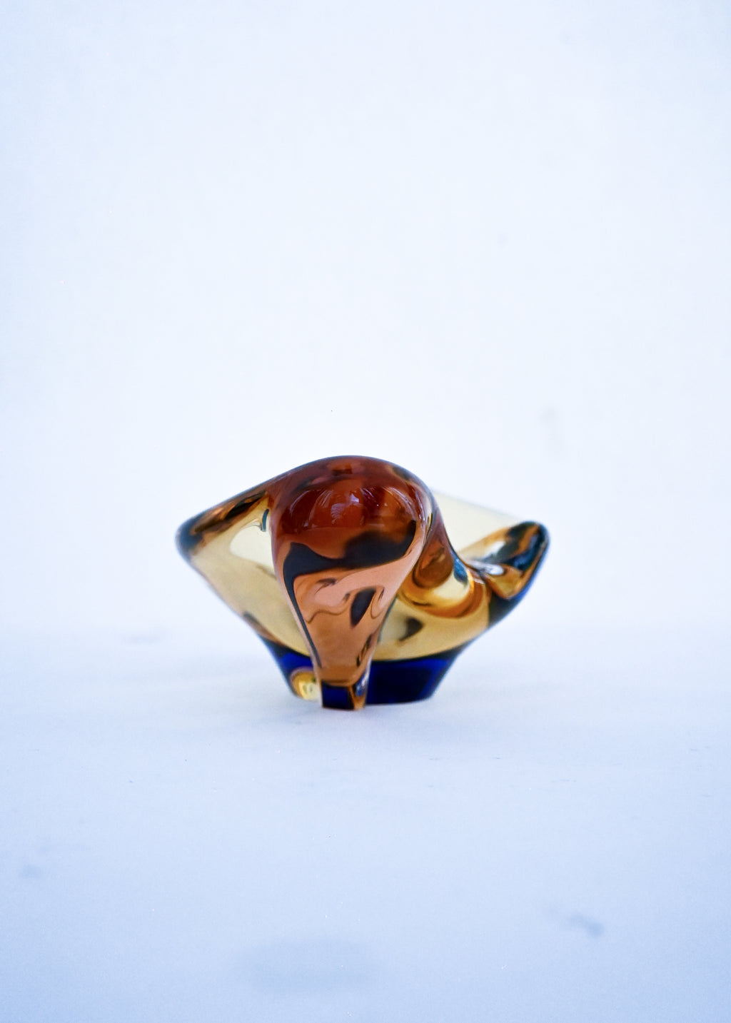 60s Desiners Glass Bowl - Czech