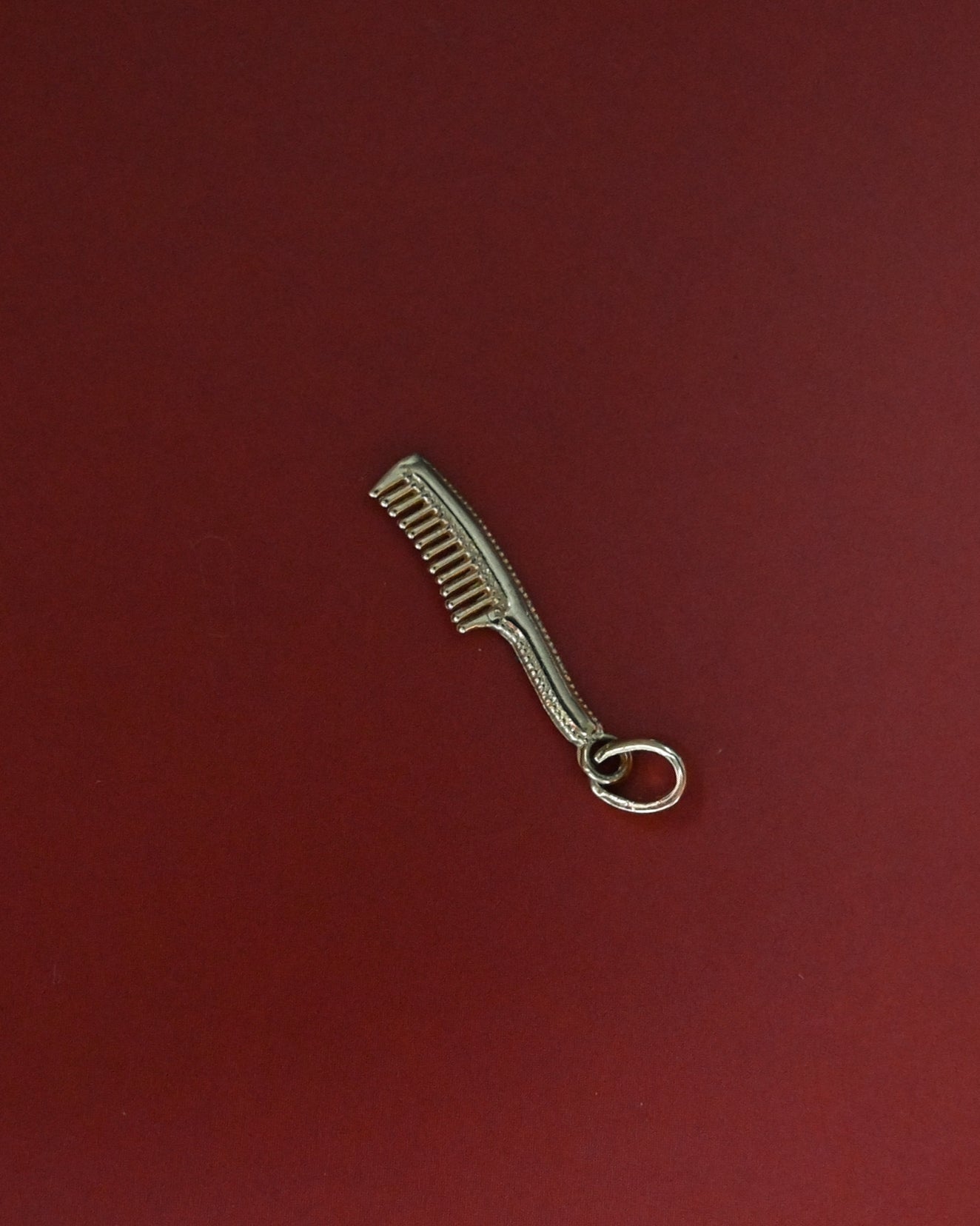 14K Gold Charm - Comb