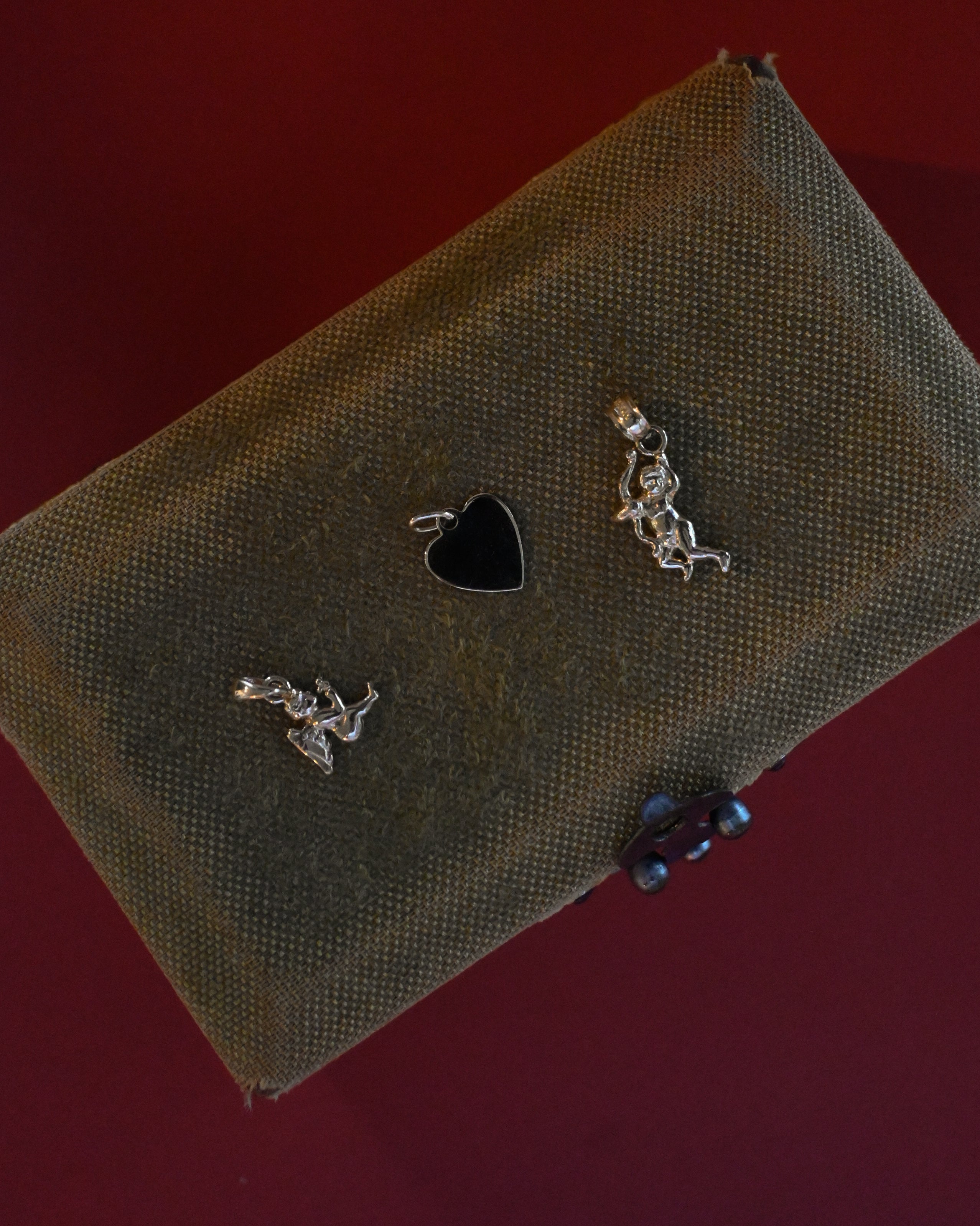 14K Gold Charm - Cupid