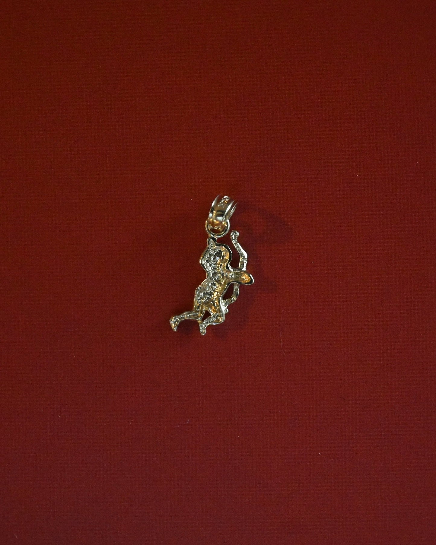 14K Gold Charm - Cupid