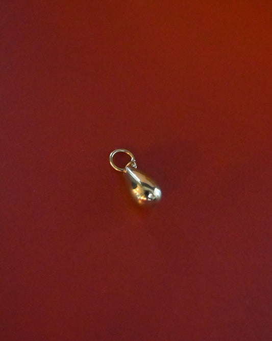 14K Gold Charm - Teardrop