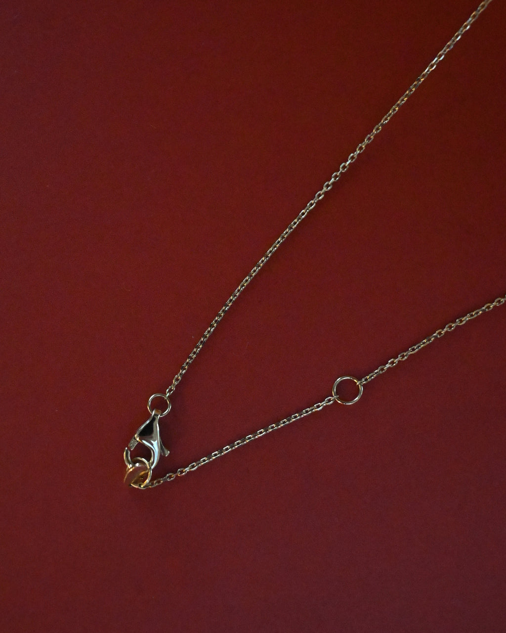 14K Rabbit Charm Necklace