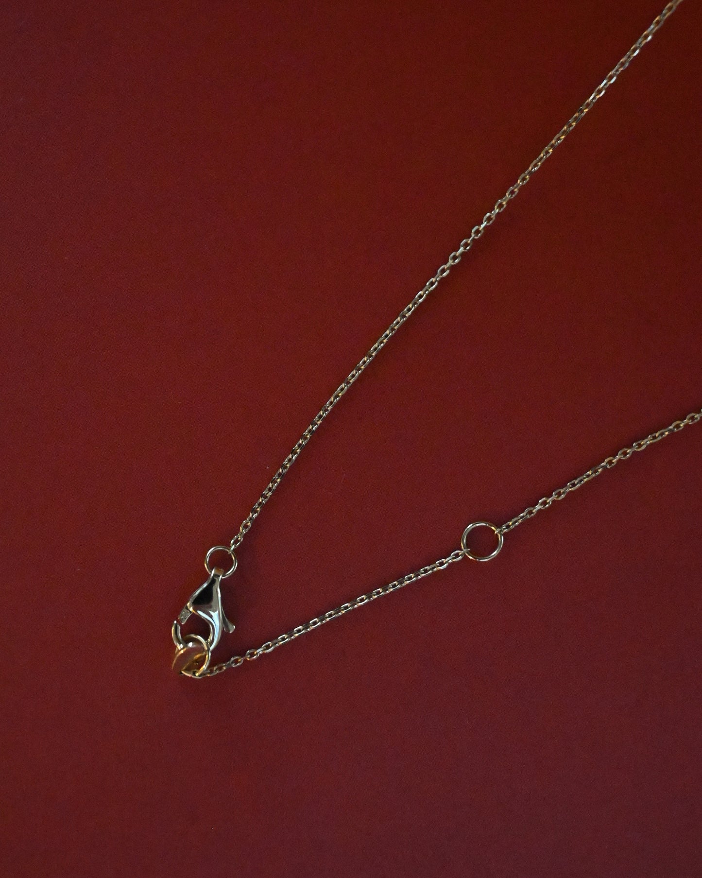 14K Rabbit Charm Necklace