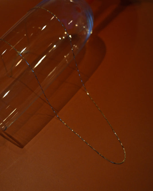 14K Box Chain Necklace