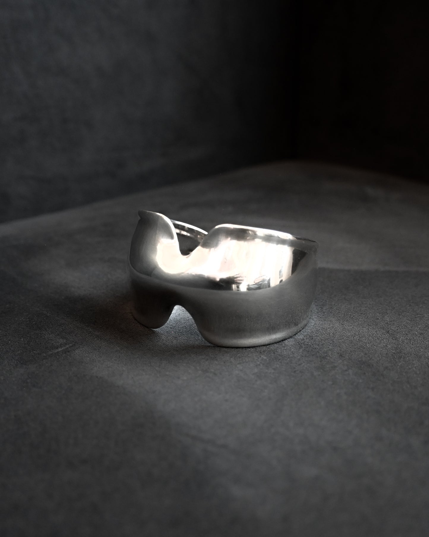 Designed by Robert Lee Morris Silver Cuff