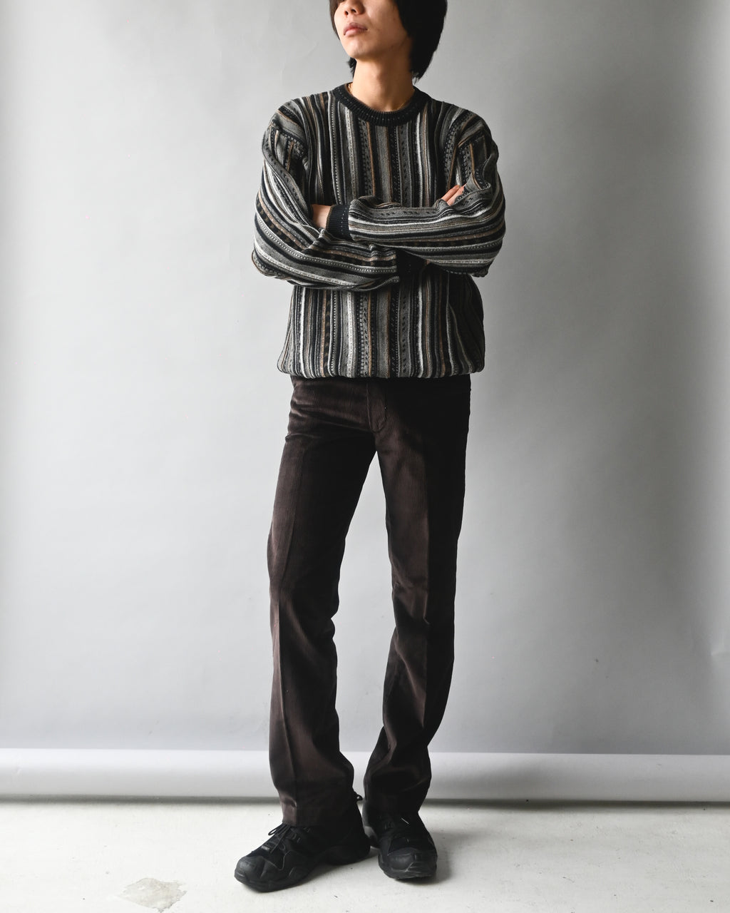 1980's 3D Knit Sweater