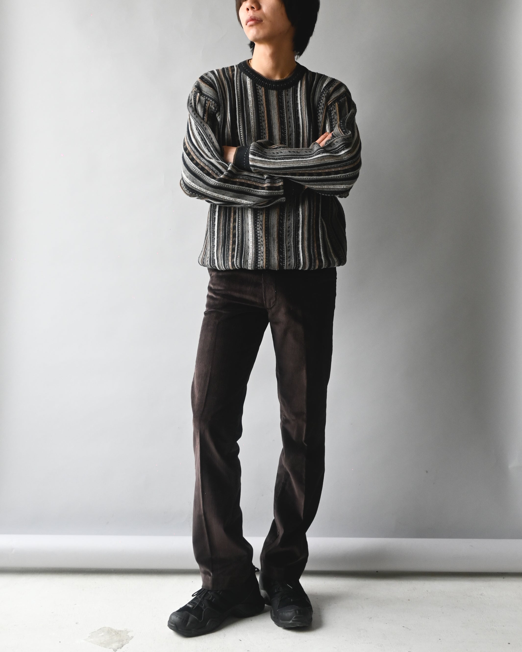 1980's 3D Knit Sweater