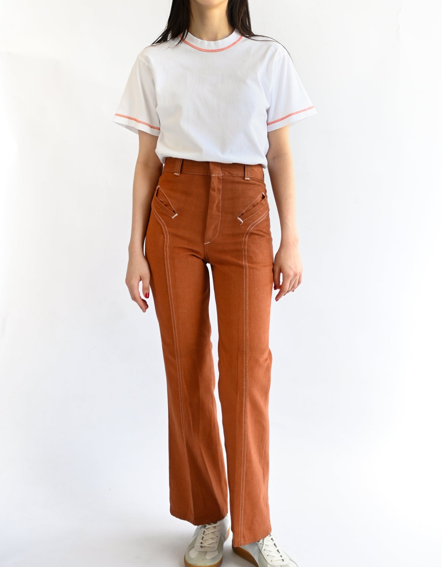 70s flares - Orange