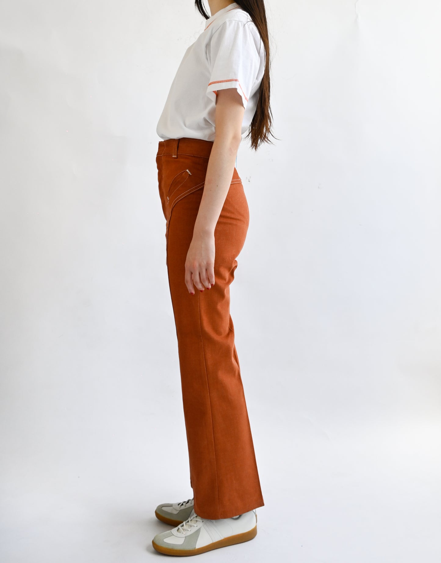 70s flares - Orange