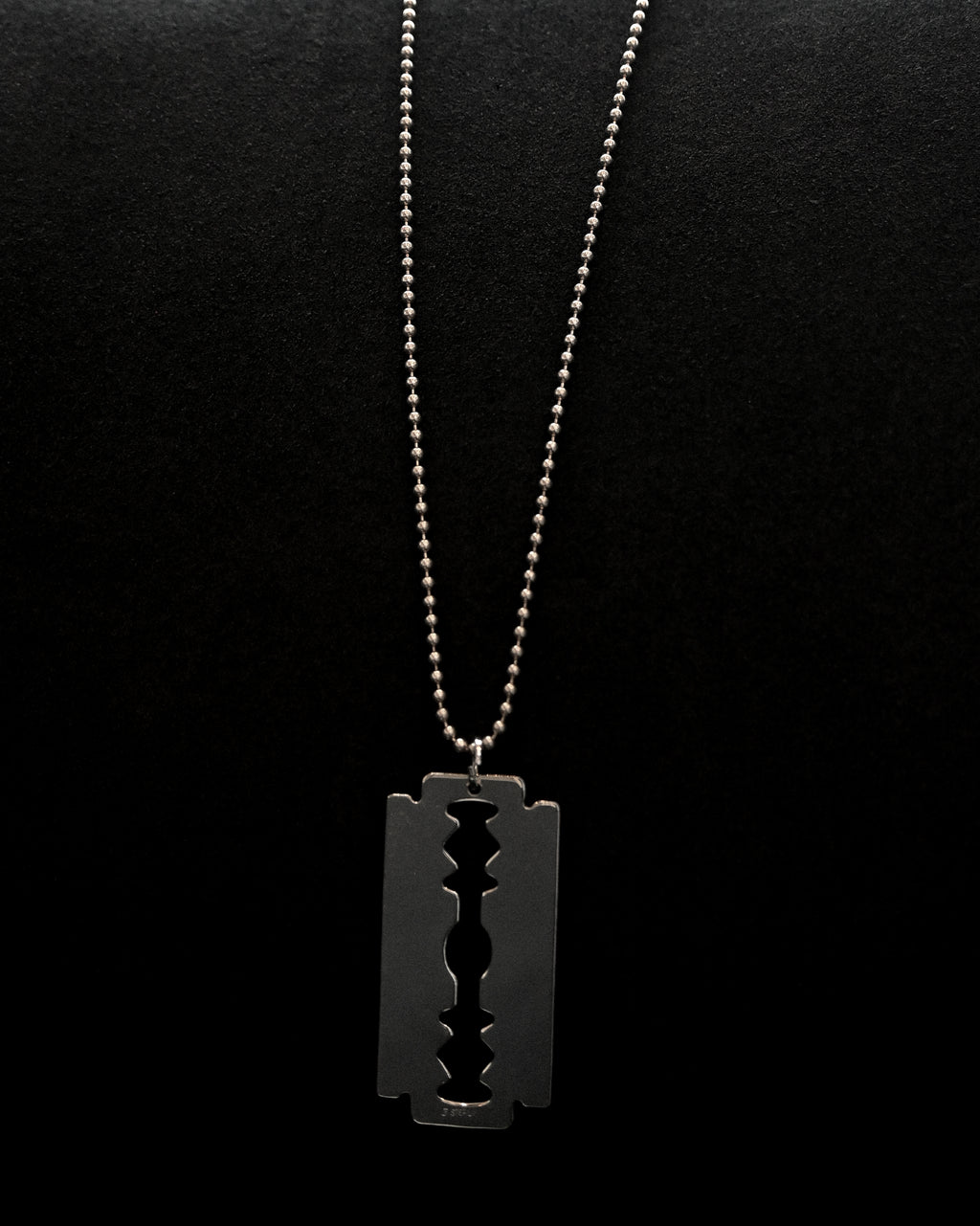 Silver Razor Charm