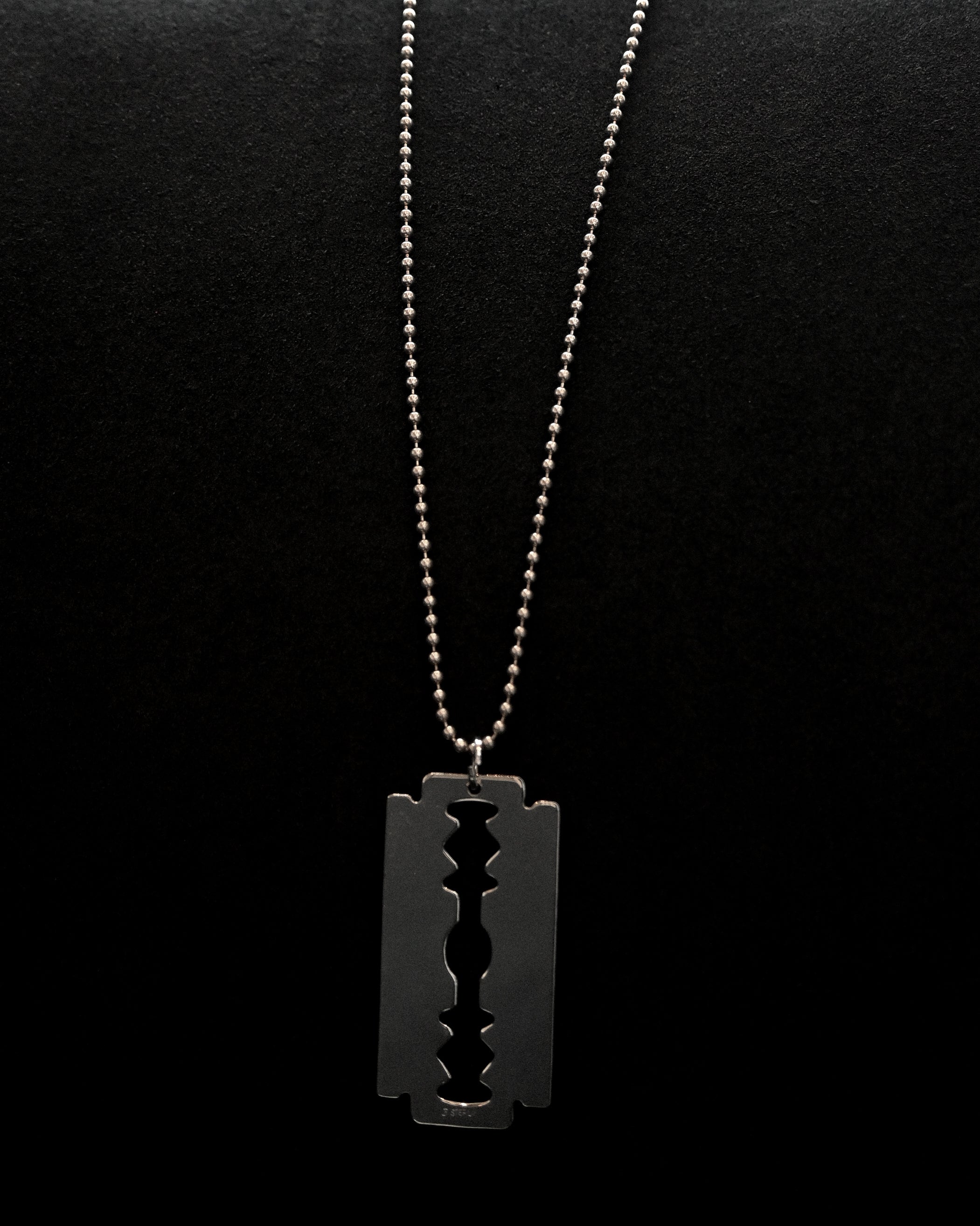 Silver Razor Charm