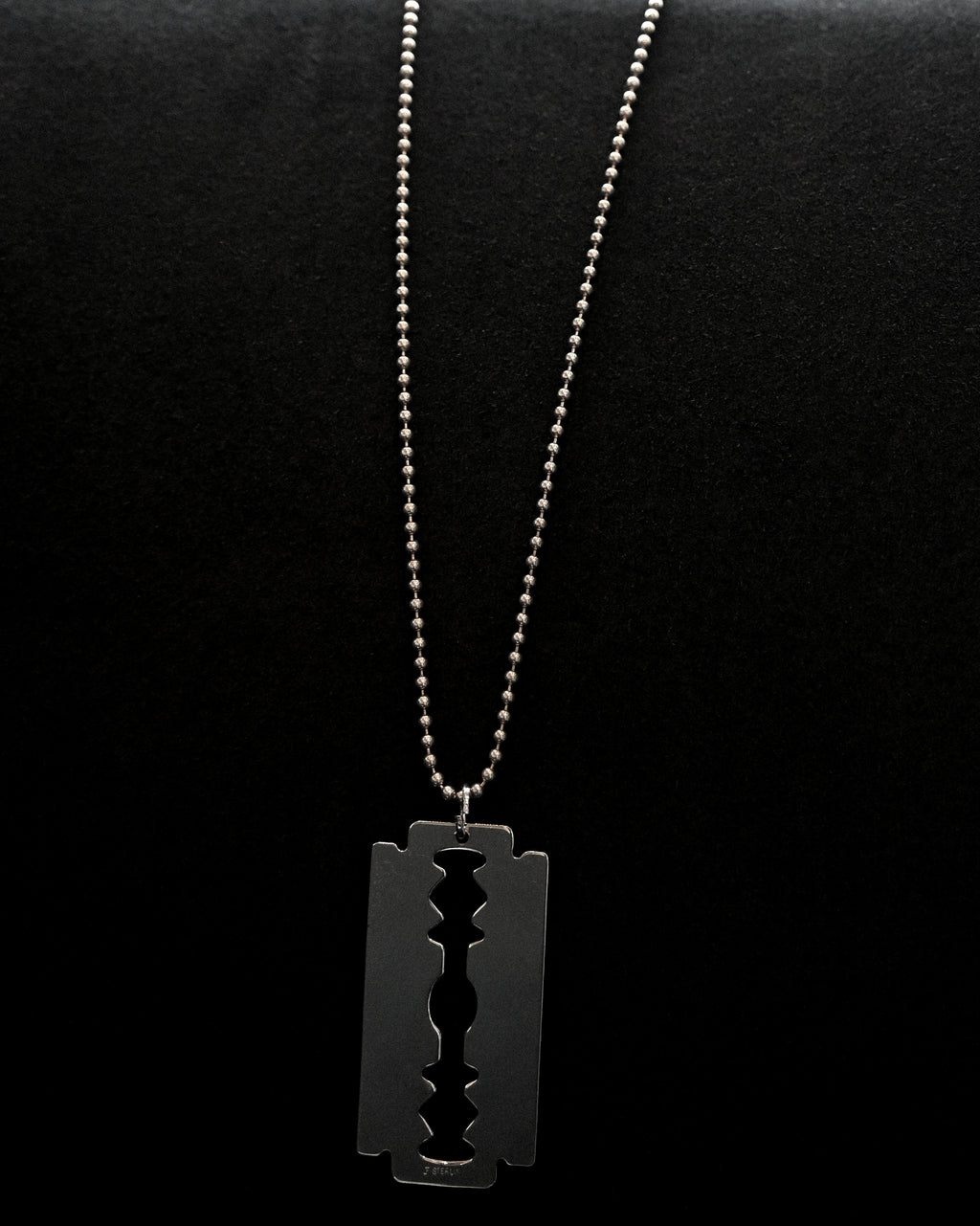 Silver Razor Charm