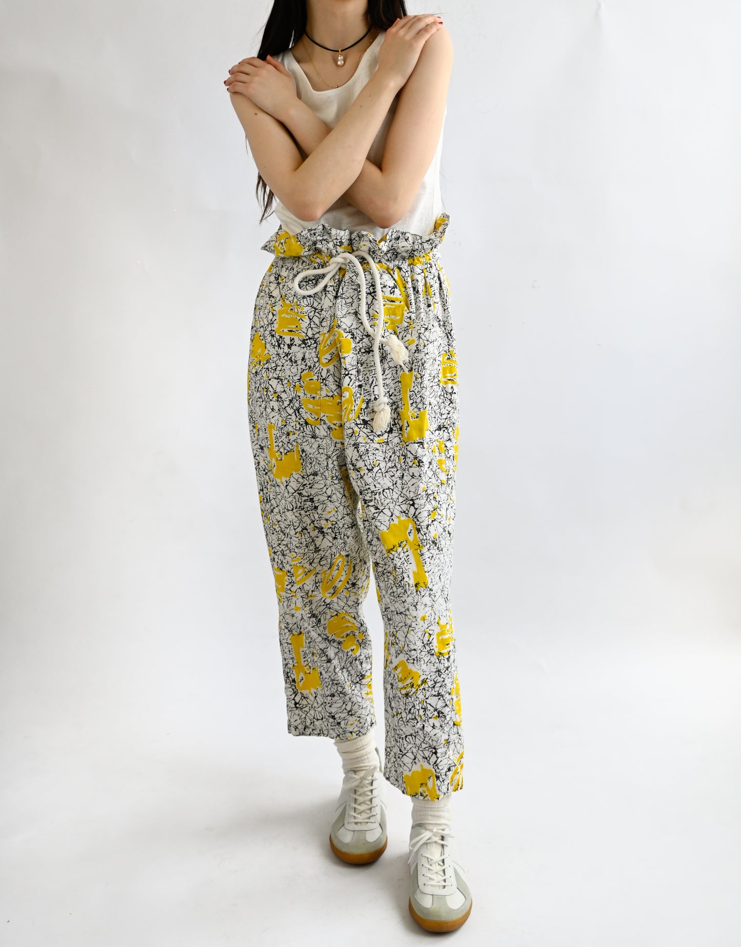 Printed Easy Pants