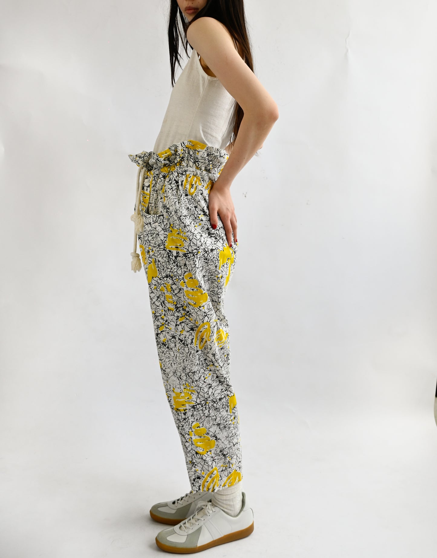 Printed Easy Pants