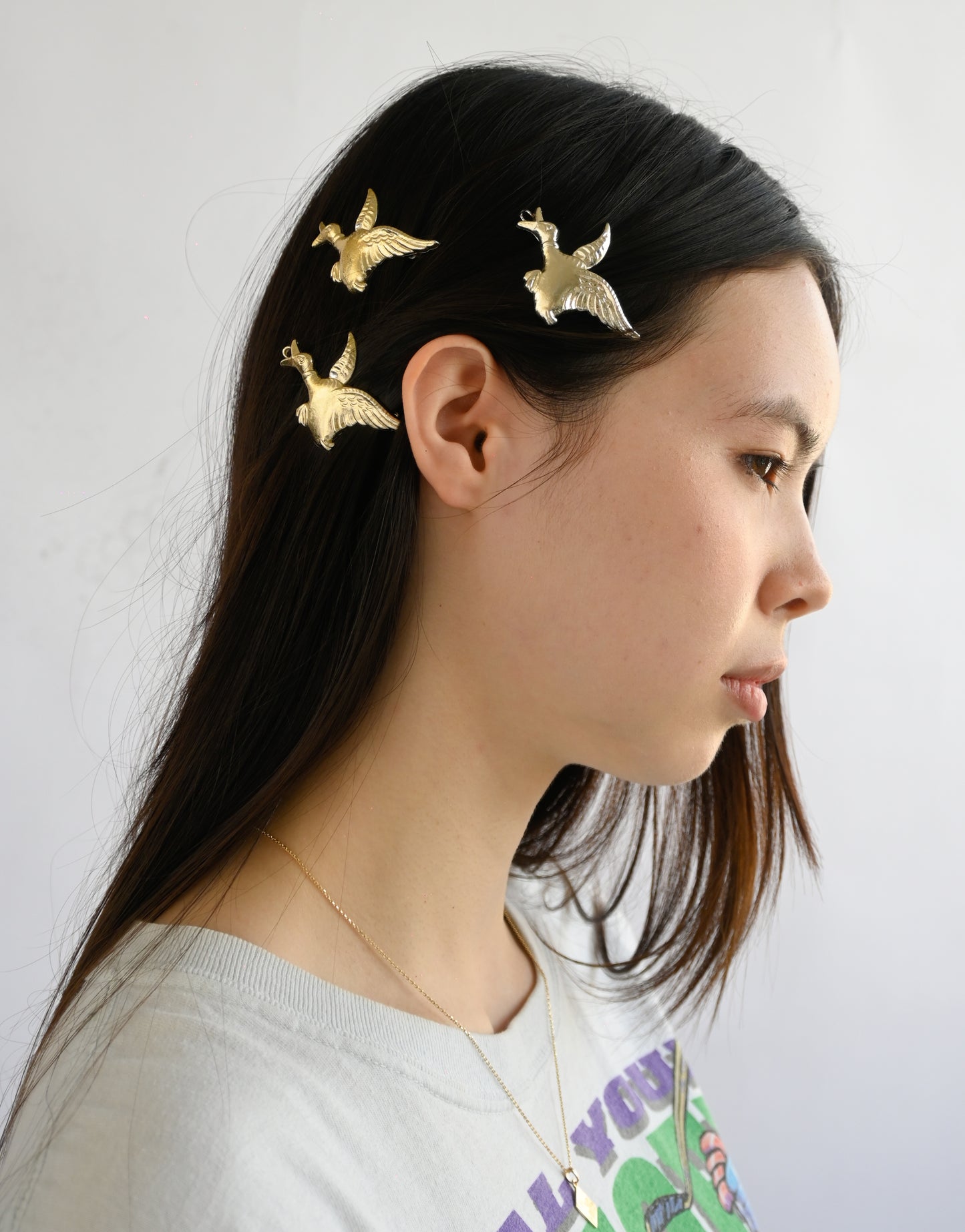 Hair Barrette - Bird