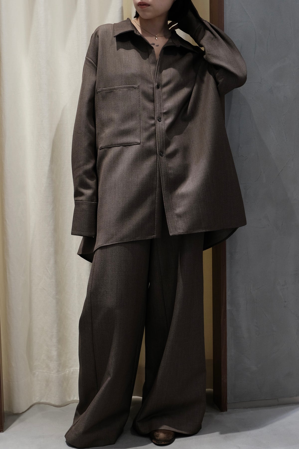 ASH LIMESTONE KAAF SHIRT
