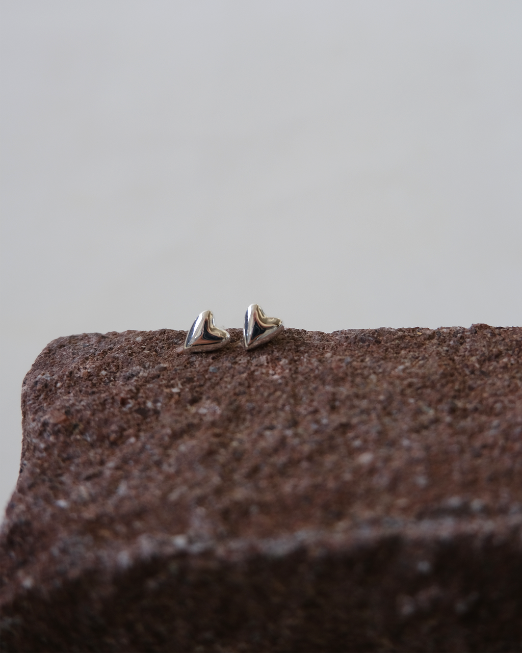 Silver Heart Earrings