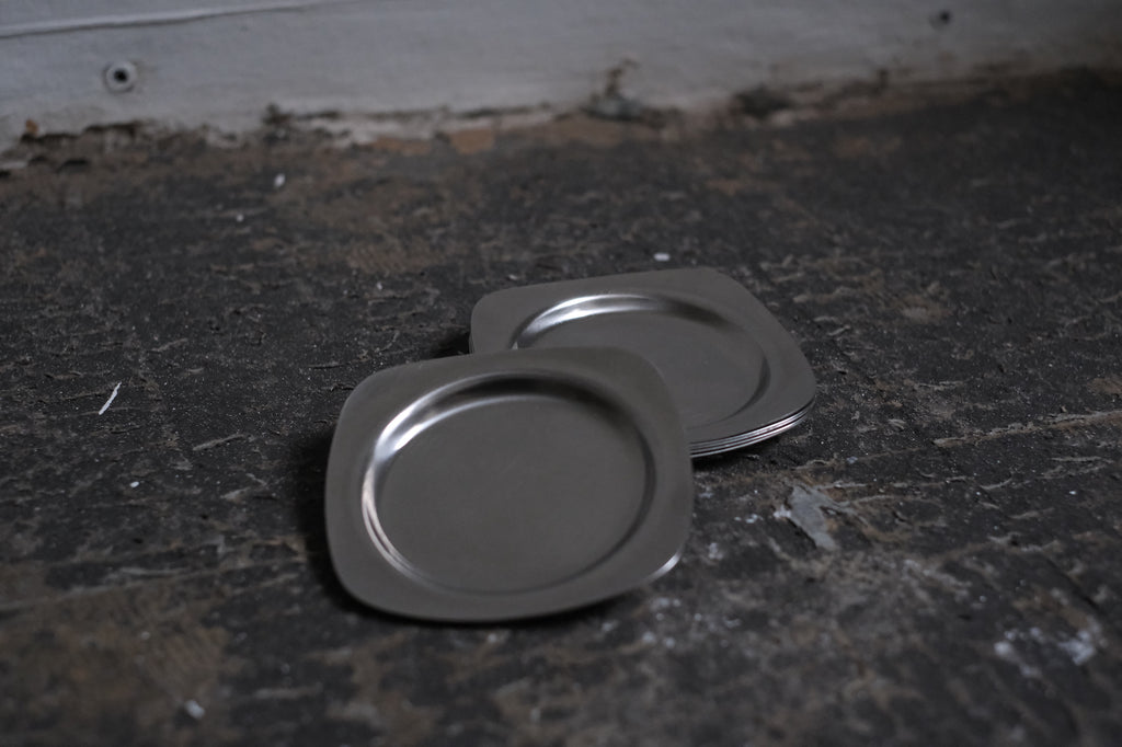 "gridz" 60s WMF Cromargan Coaster