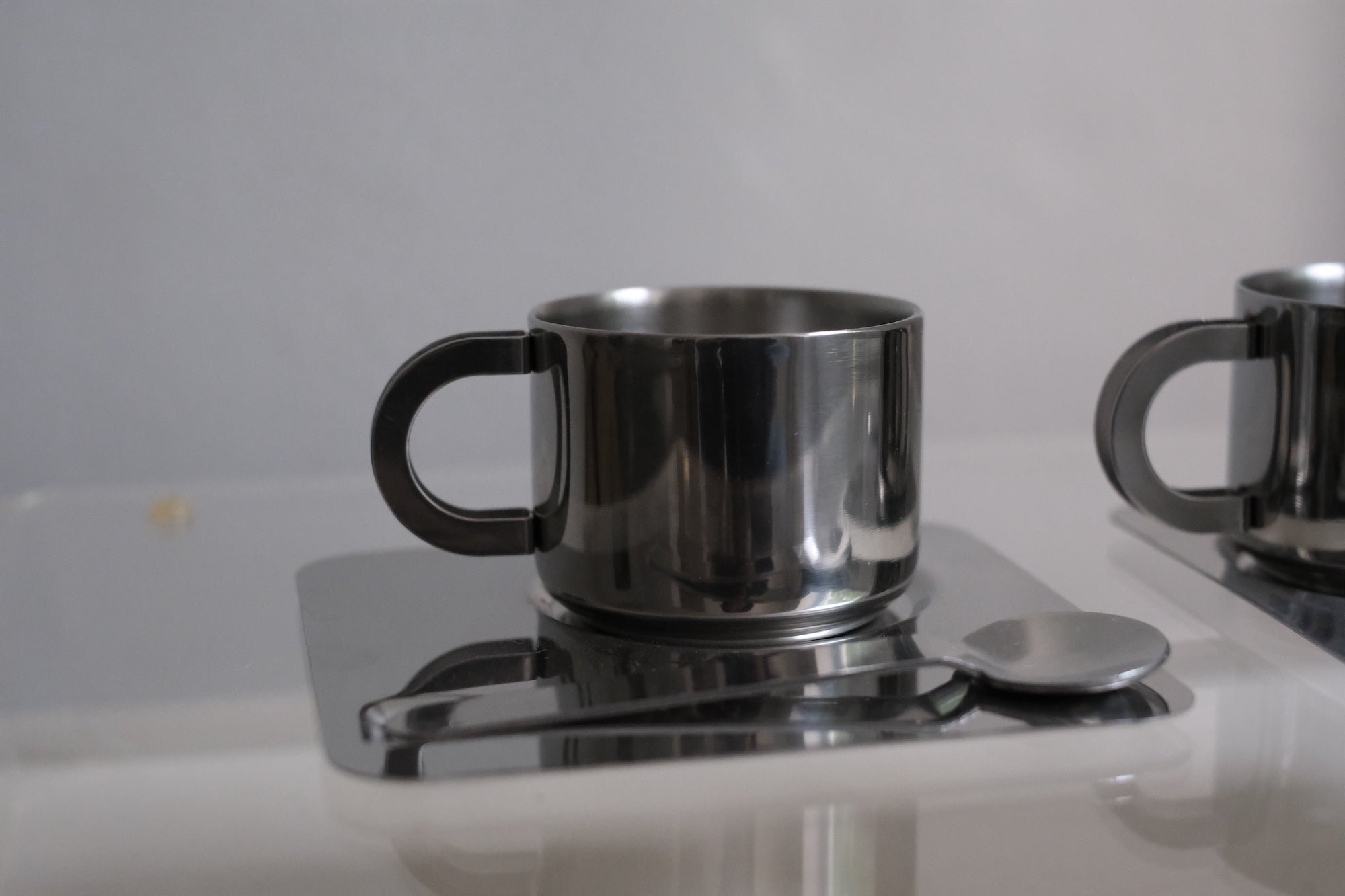 "gridz" Espresso Vintage Cup Set