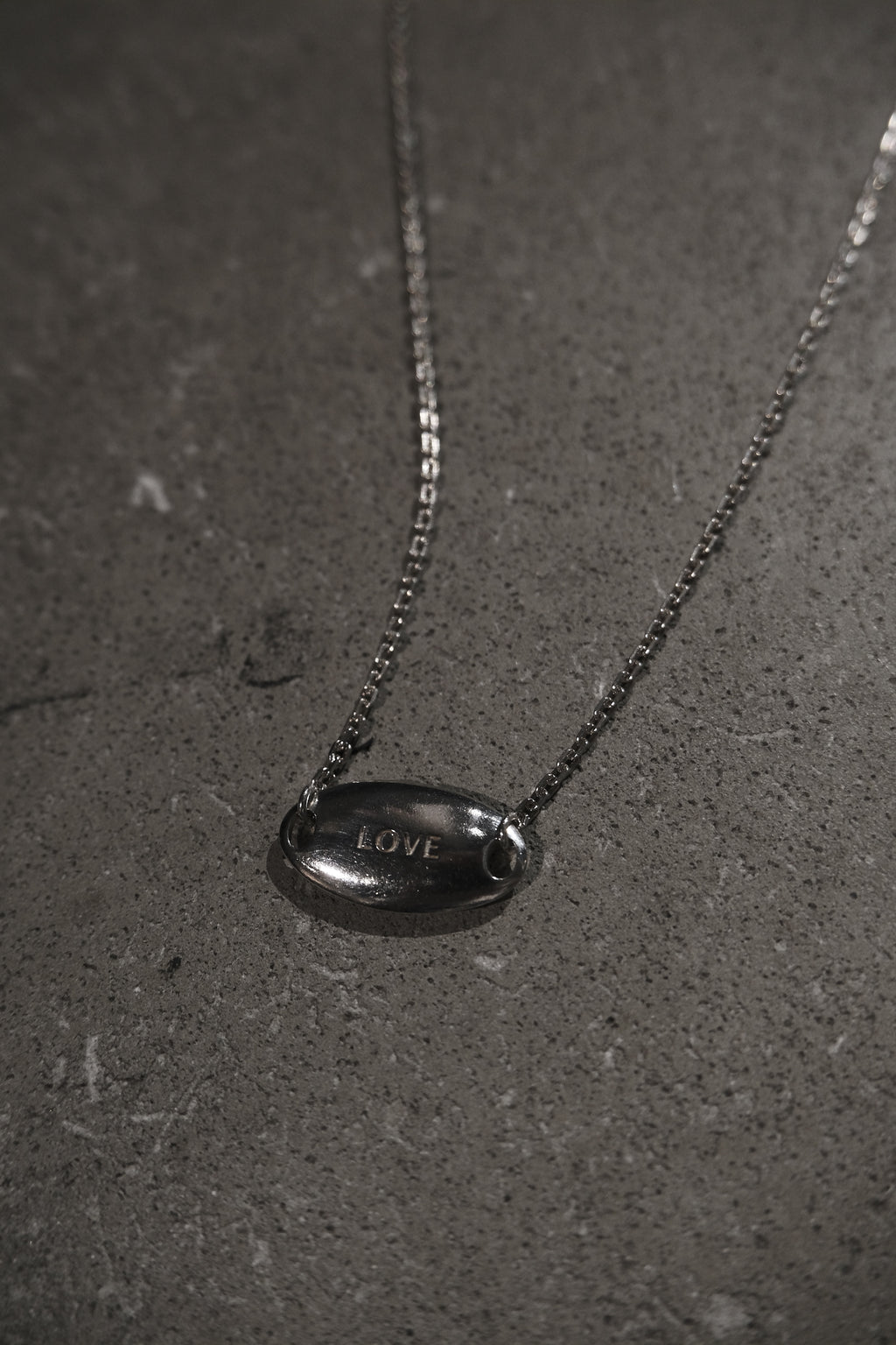 "LOVE" T-Bar Necklace