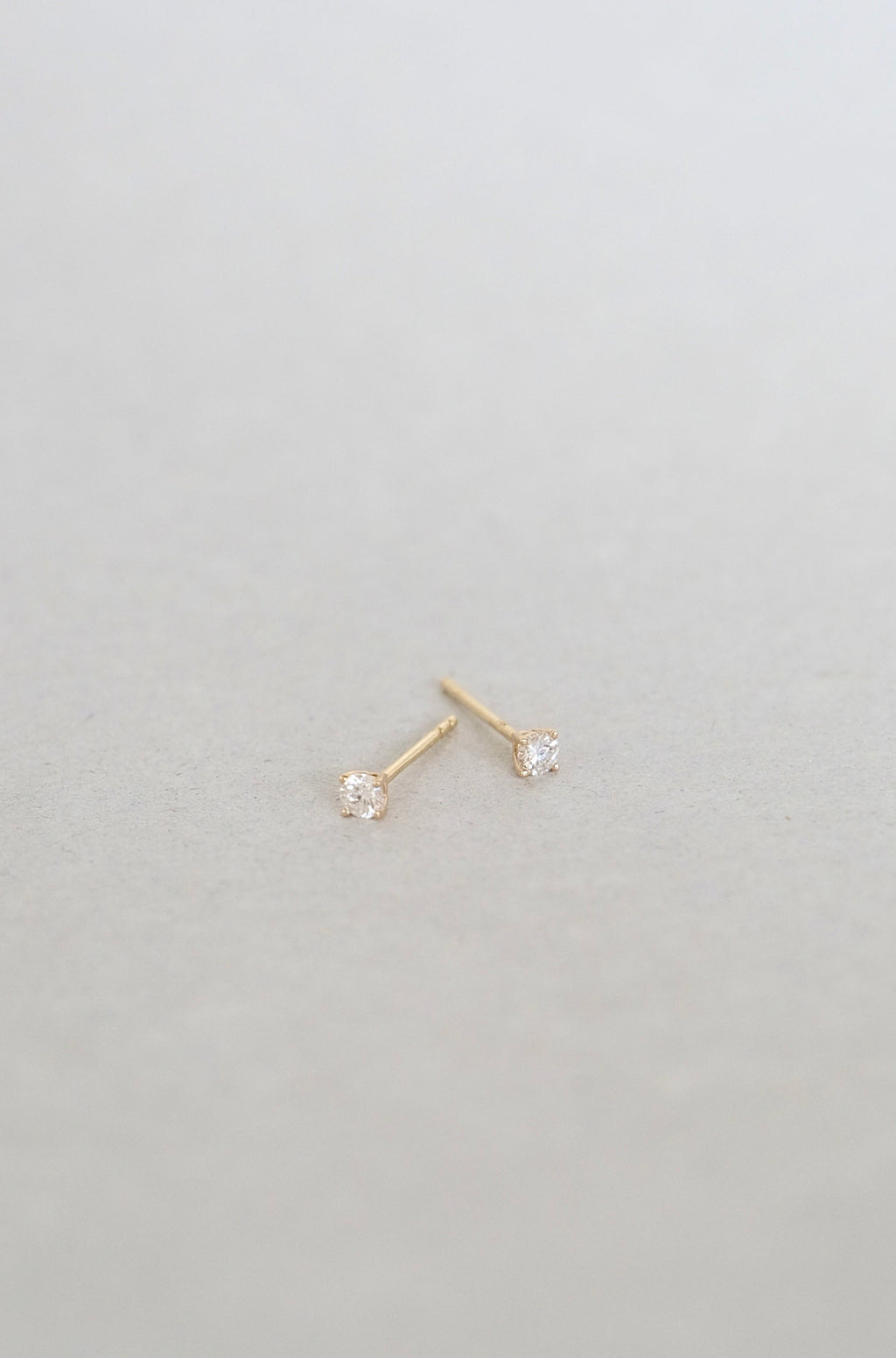 14K x Natural Diamond Earrings
