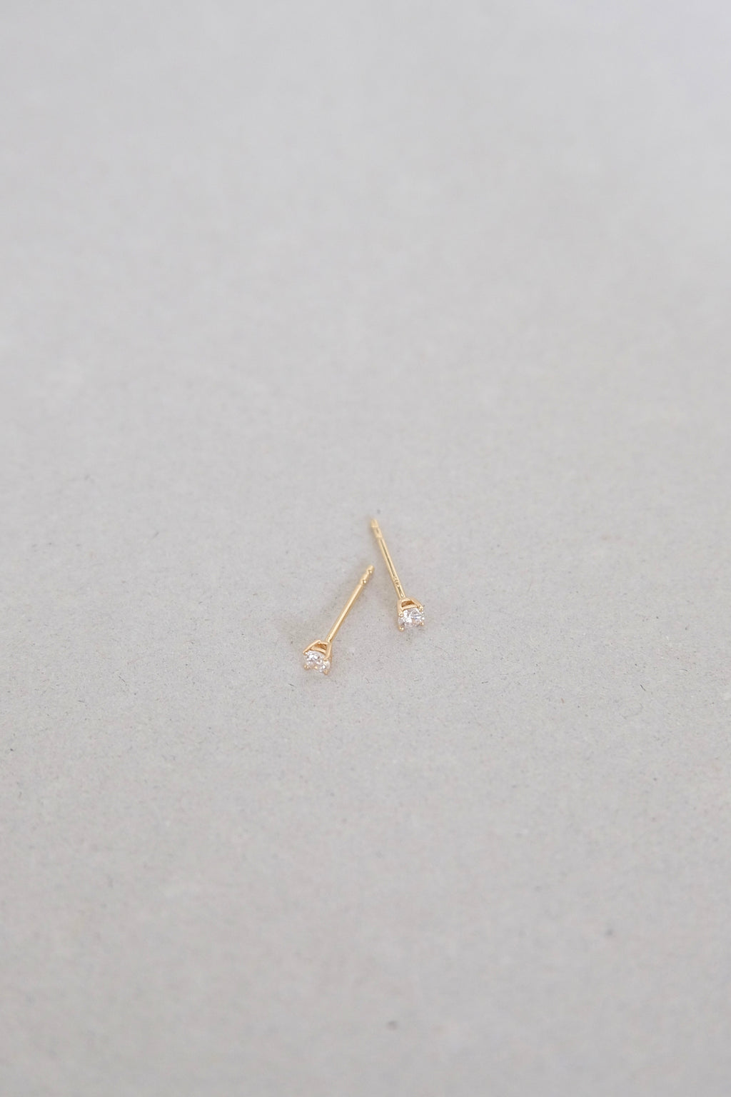 14K x Natural Diamond Earrings