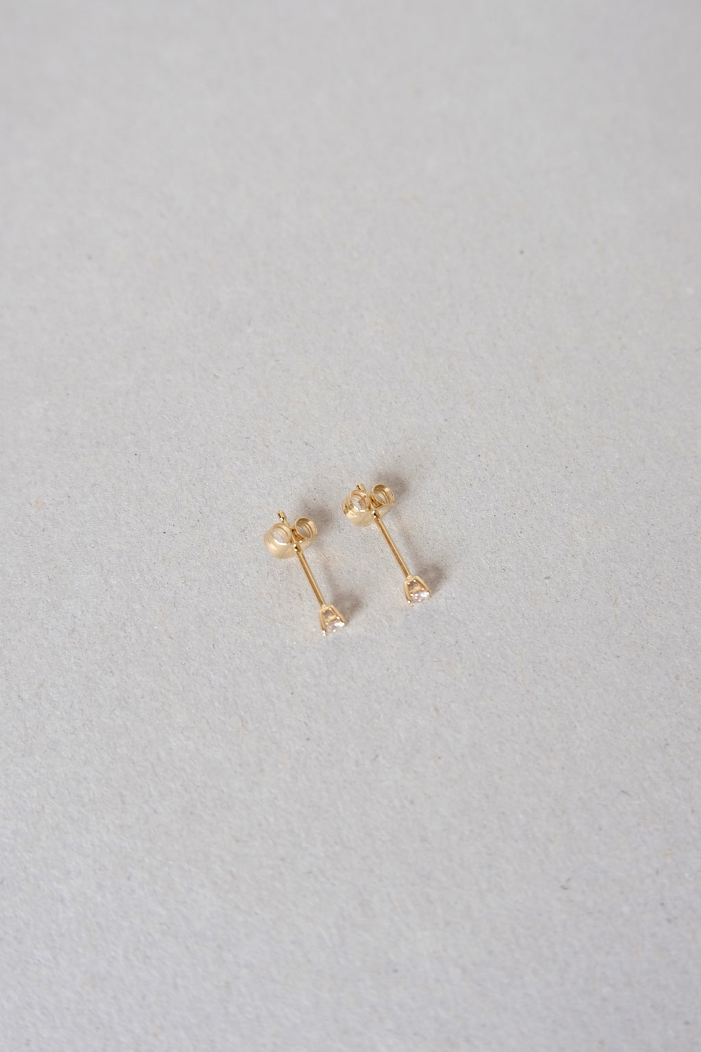 14K x Natural Diamond Earrings
