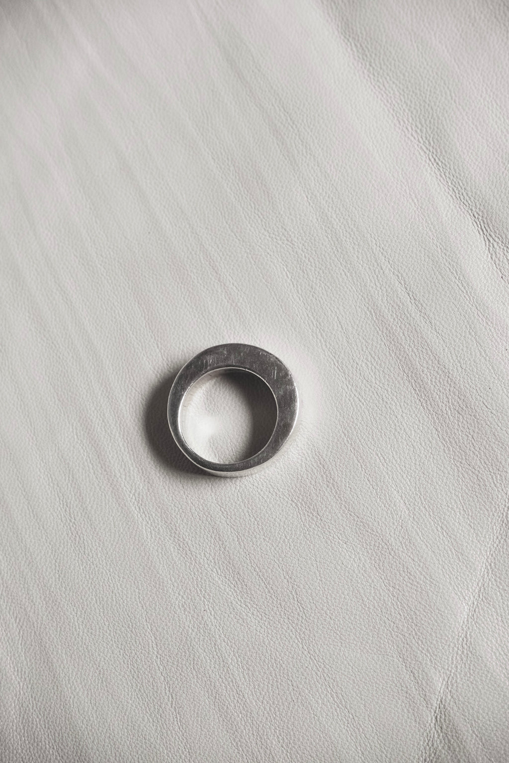 Silver Edge Ring - 15号