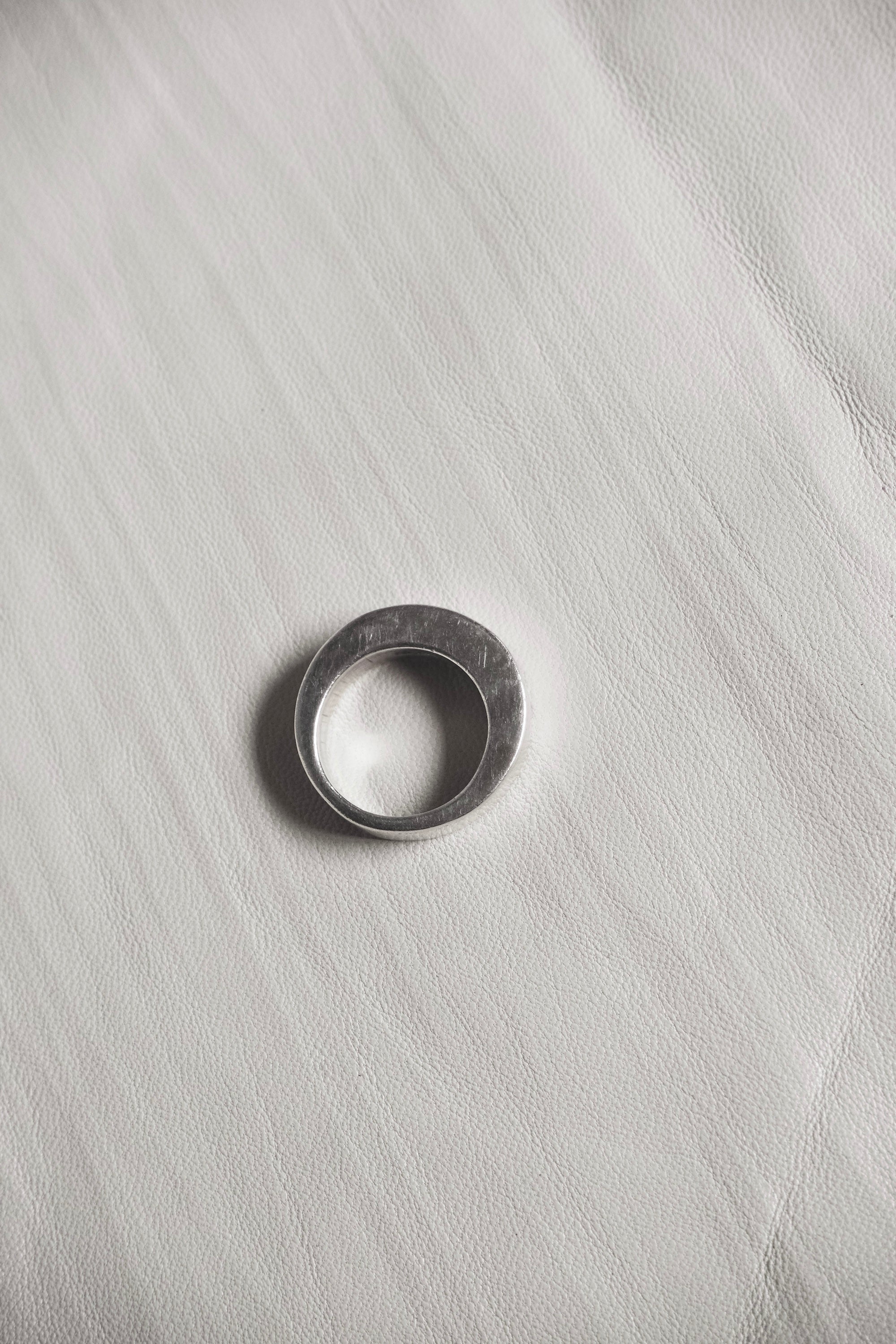 Silver Edge Ring - 15号