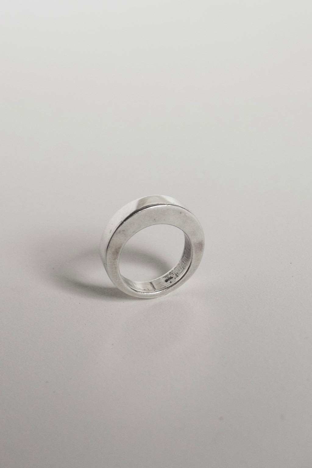 Silver Edge Ring - 15号