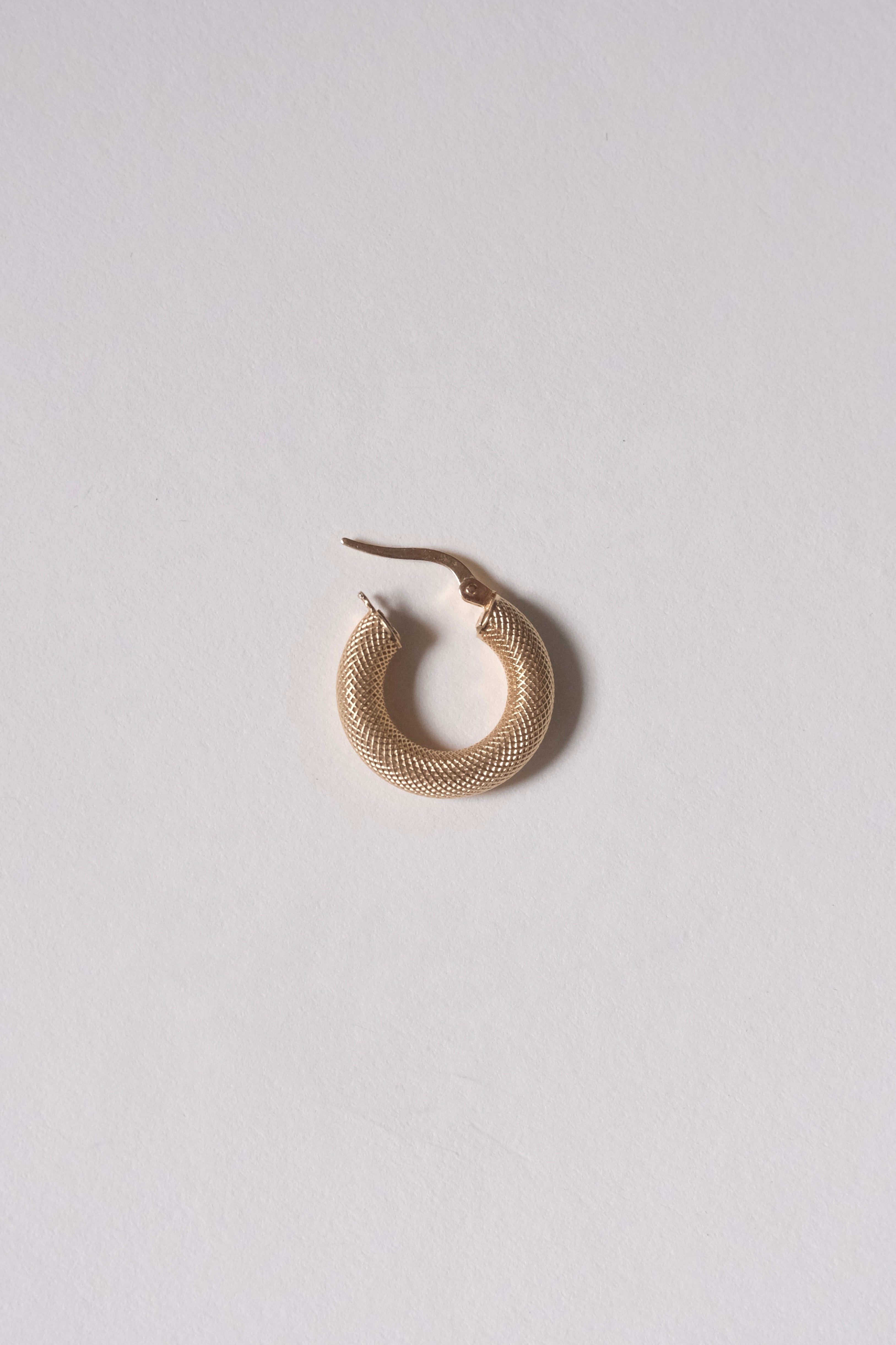 14k Gold Hoops
