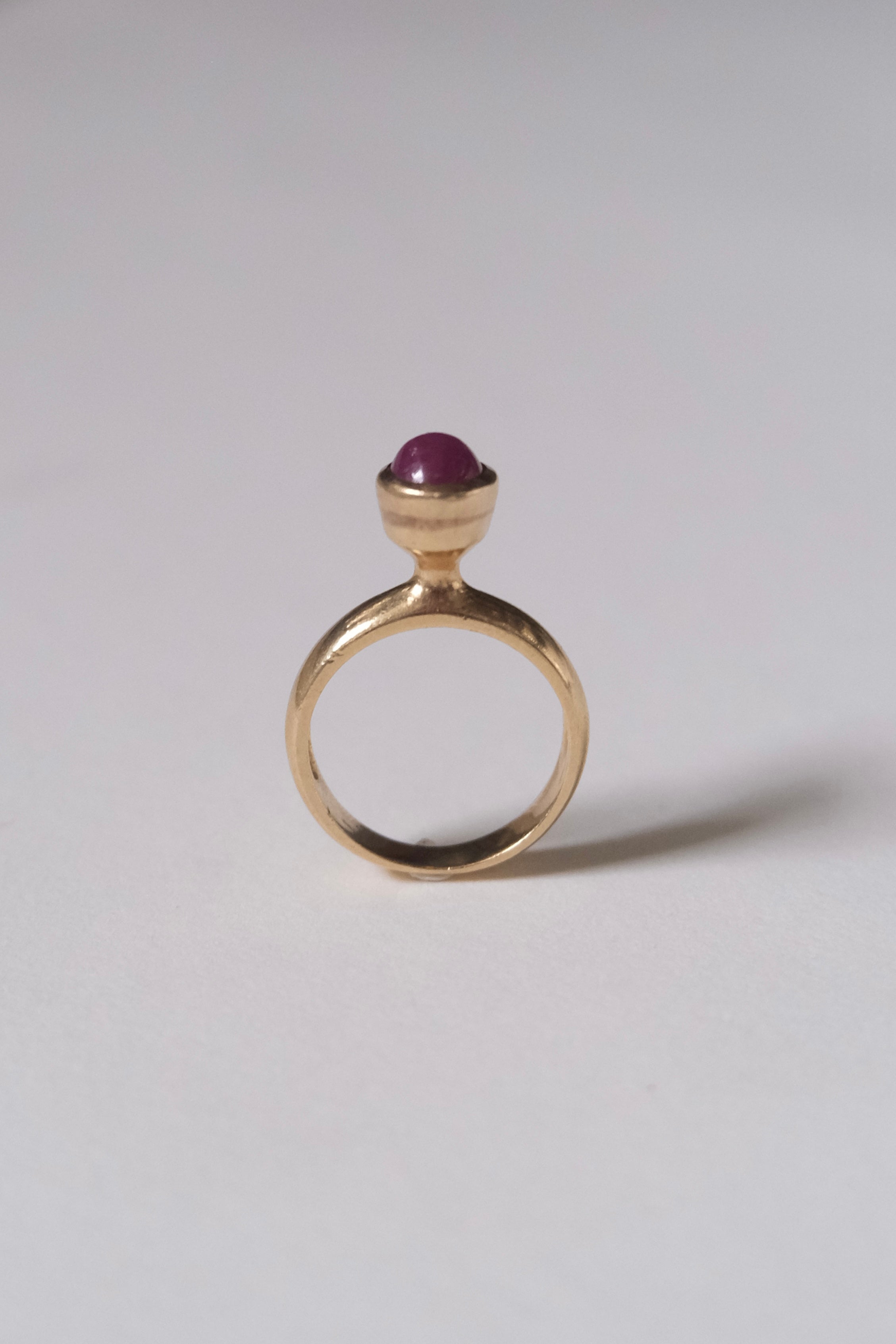14k Gold × Ruby Ring
