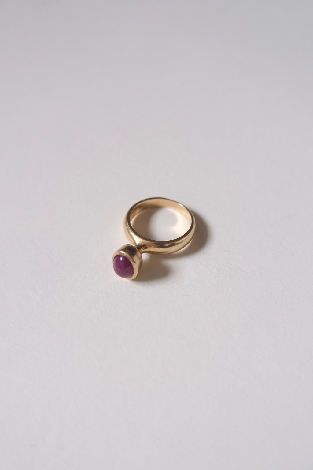 14k Gold × Ruby Ring