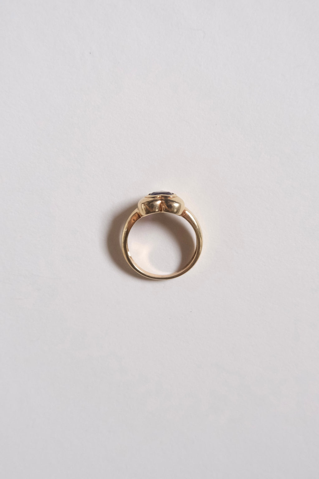 14k Gold × Amethyst Ring - 10号
