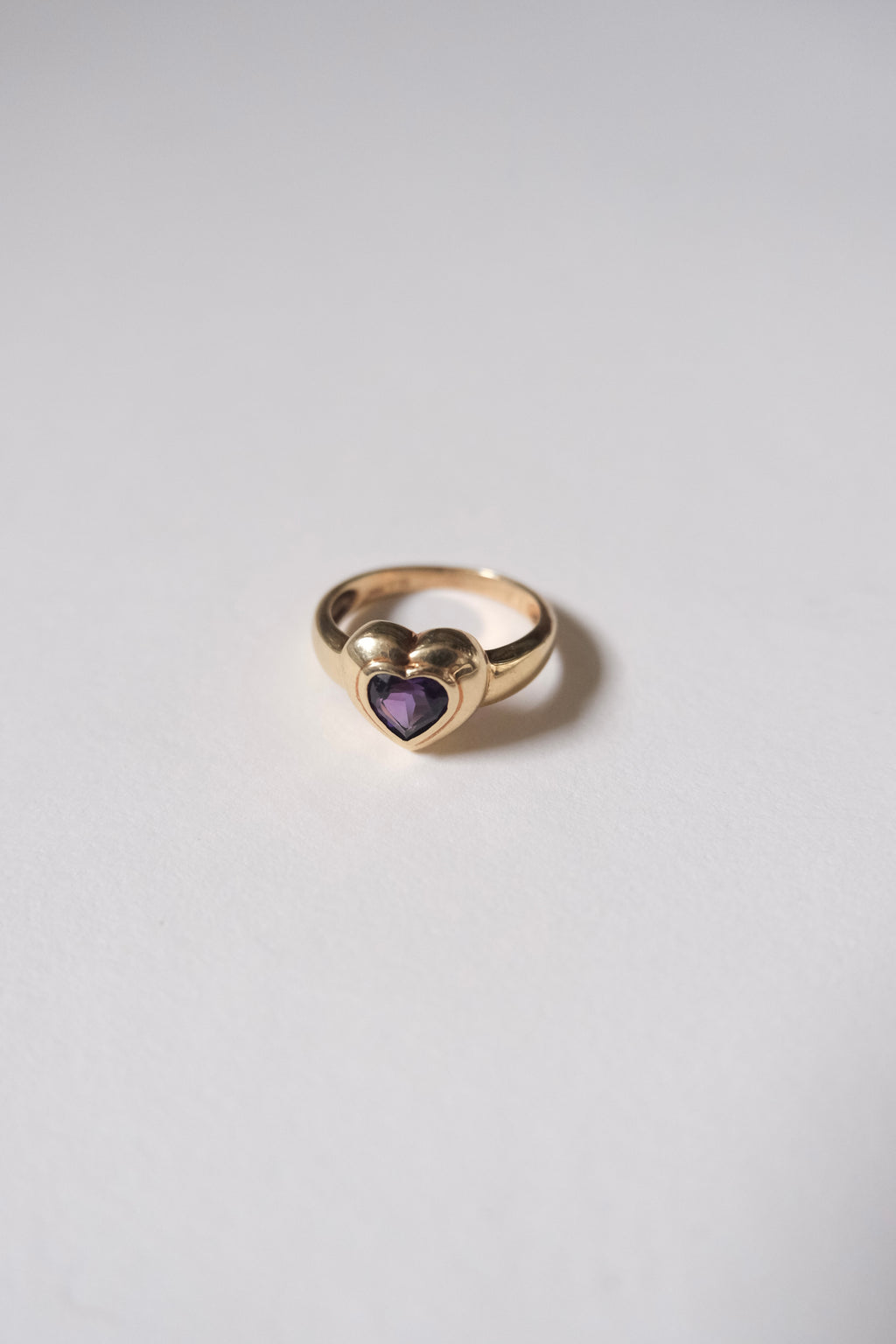 14k Gold × Amethyst Ring - 10号