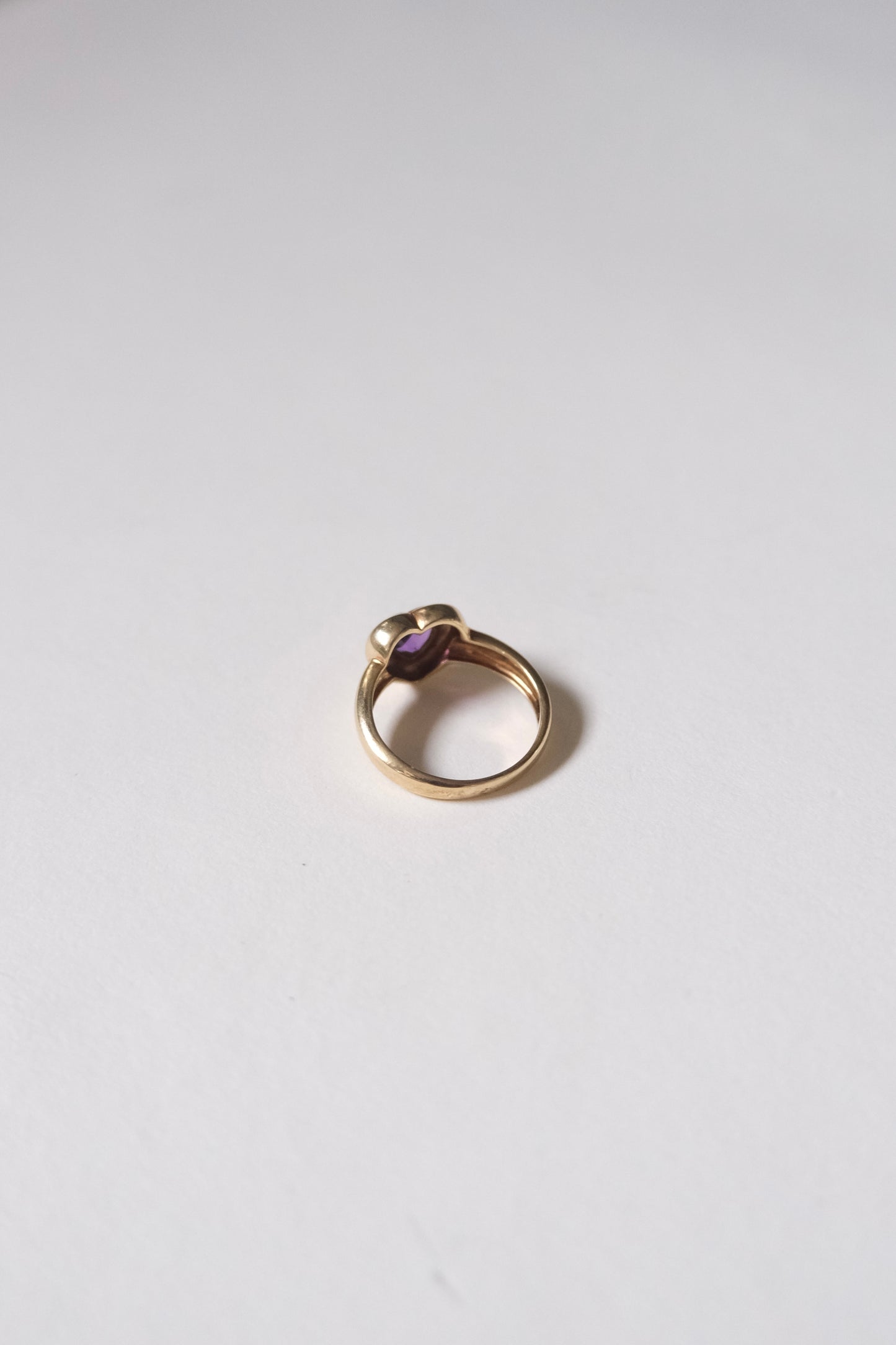 14k Gold × Amethyst Ring