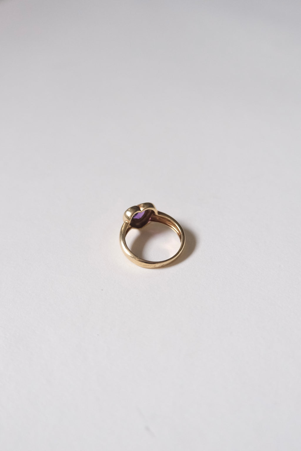 14k Gold × Amethyst Ring - 10号