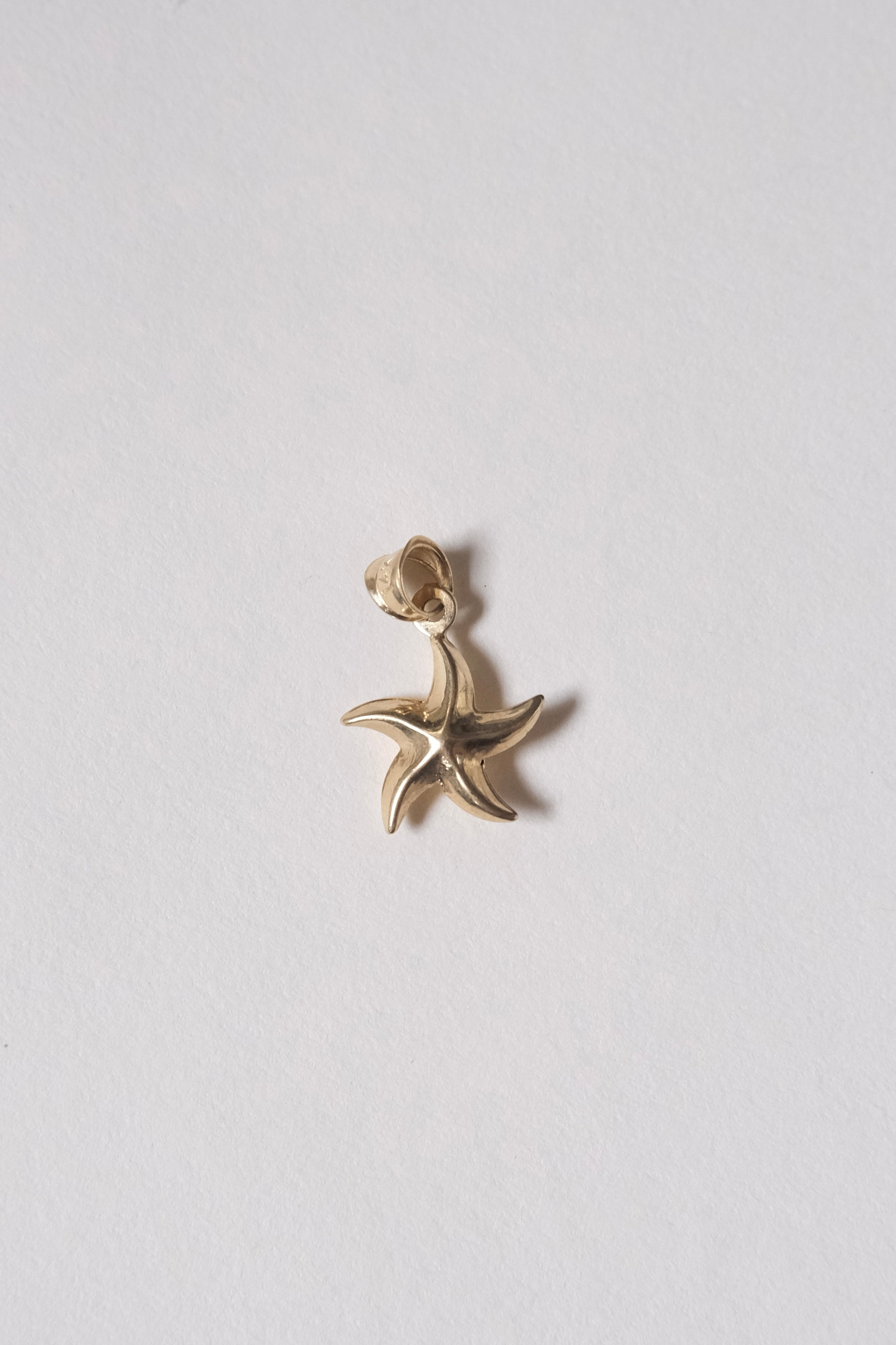 14k Gold Charm - Starfish-
