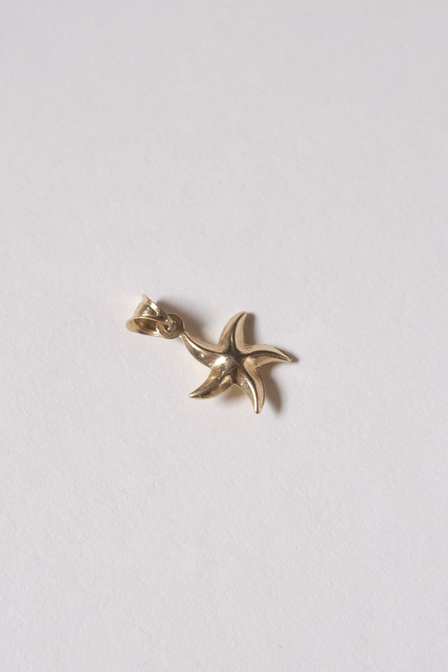 14k Gold Charm - Starfish-