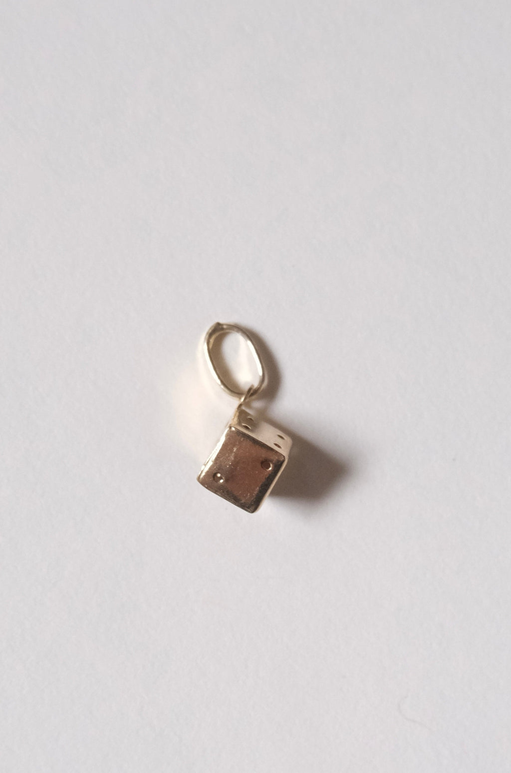 14k Gold Charm -Dice-