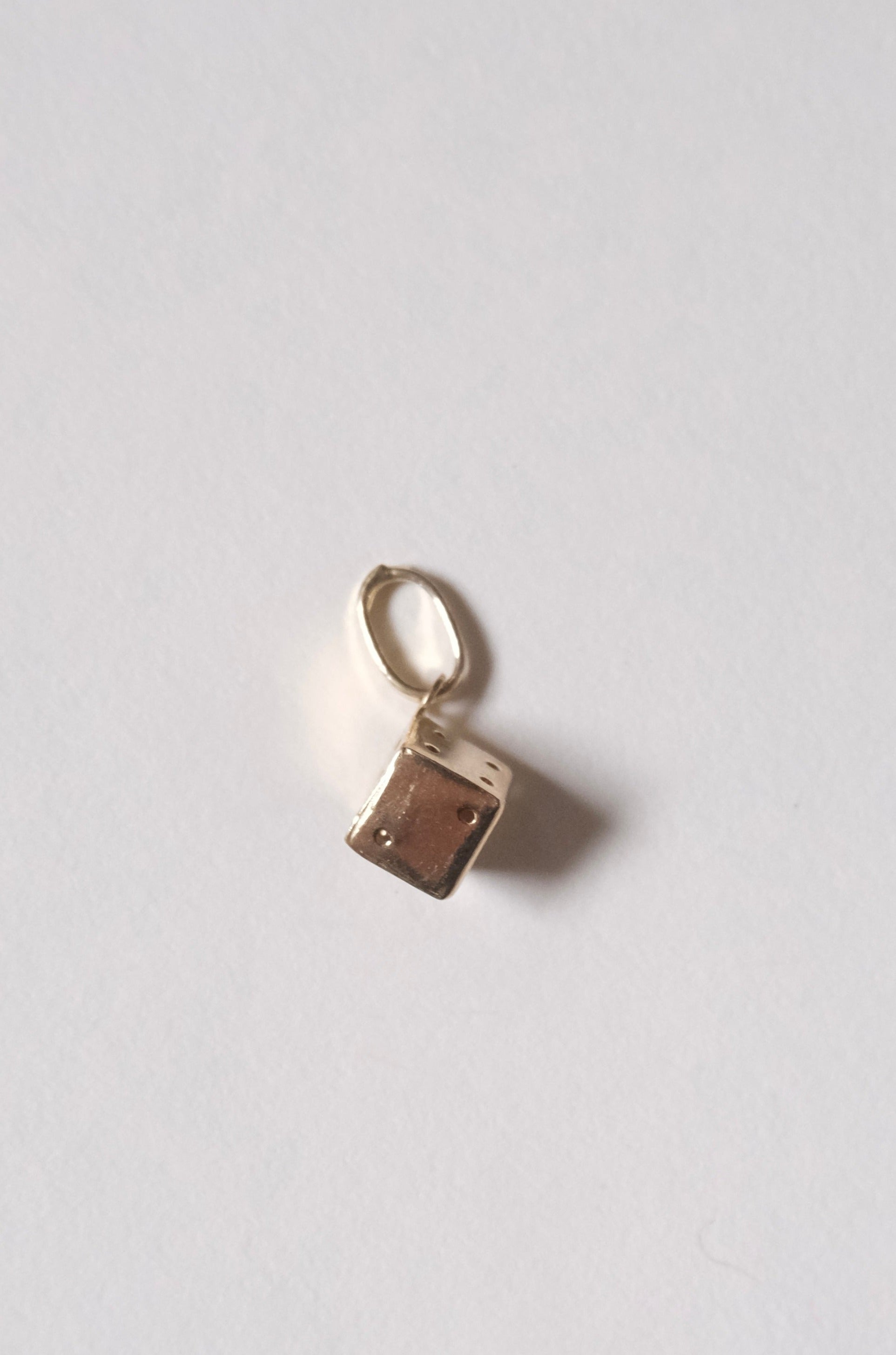 14k Gold Charm -Dice-