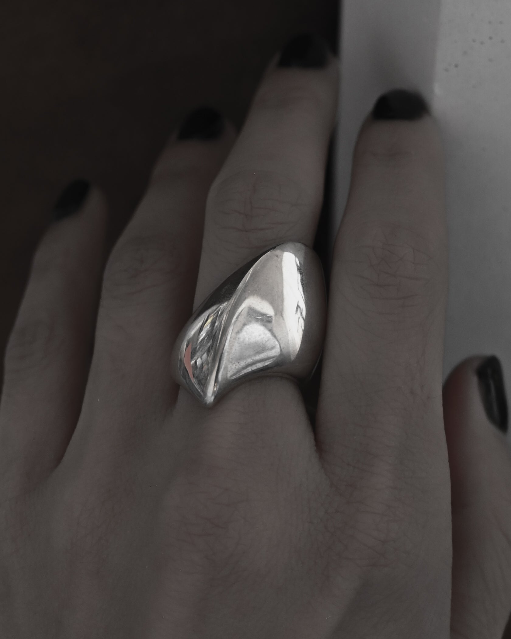 Georg Jensen Silver Ring - 14号