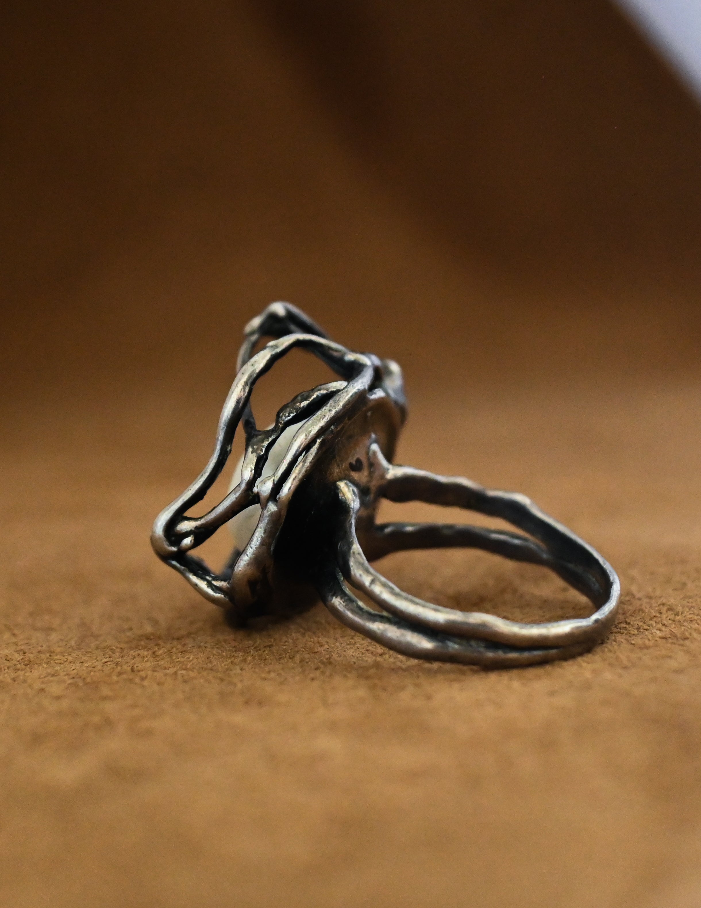Silver Pearl Ring - 11号