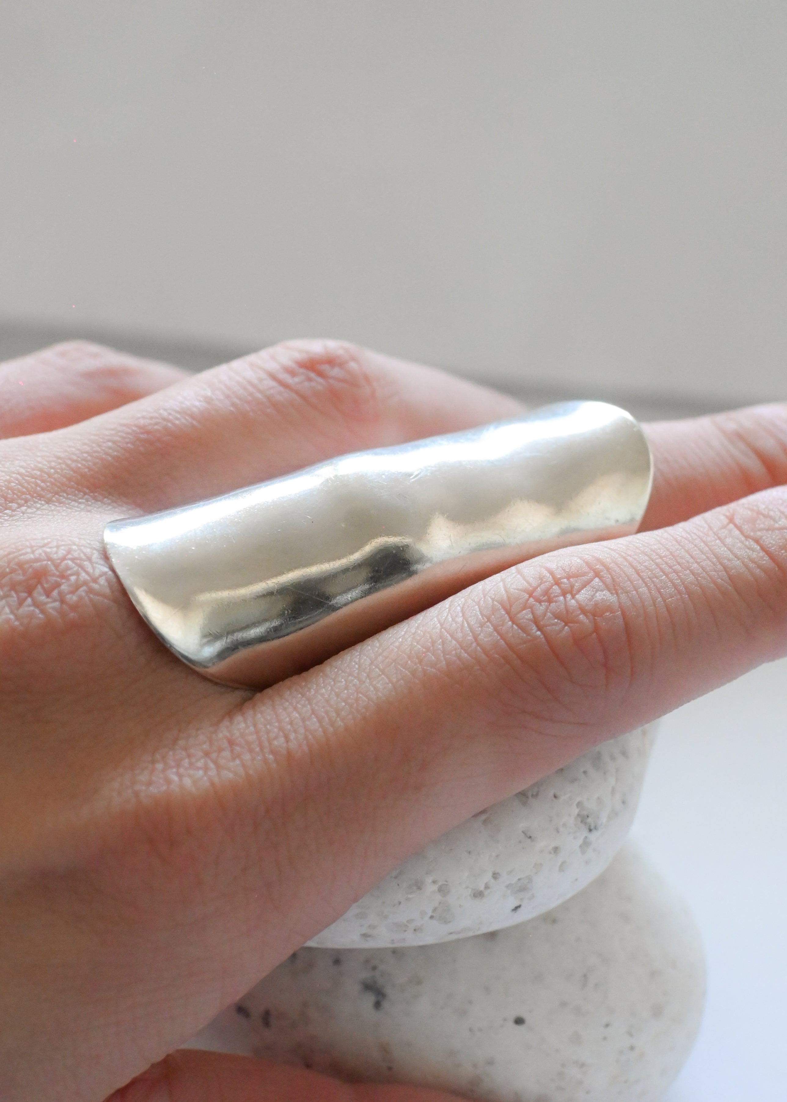 Chunky Long Statement Ring - 13号