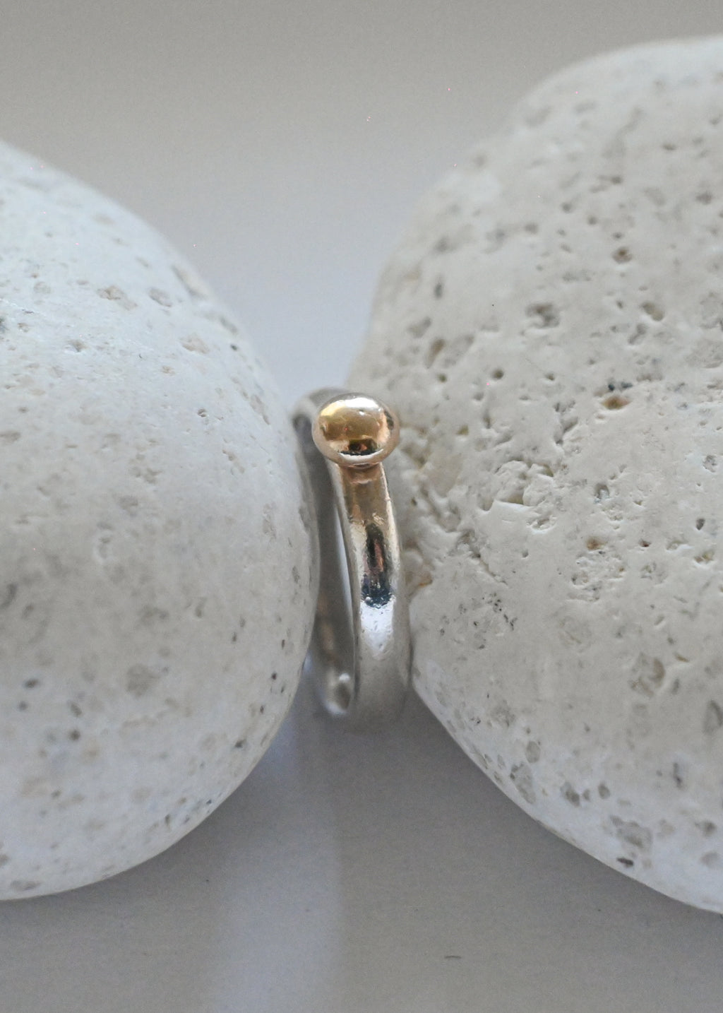 Sterling Silver Band Ring - 10号