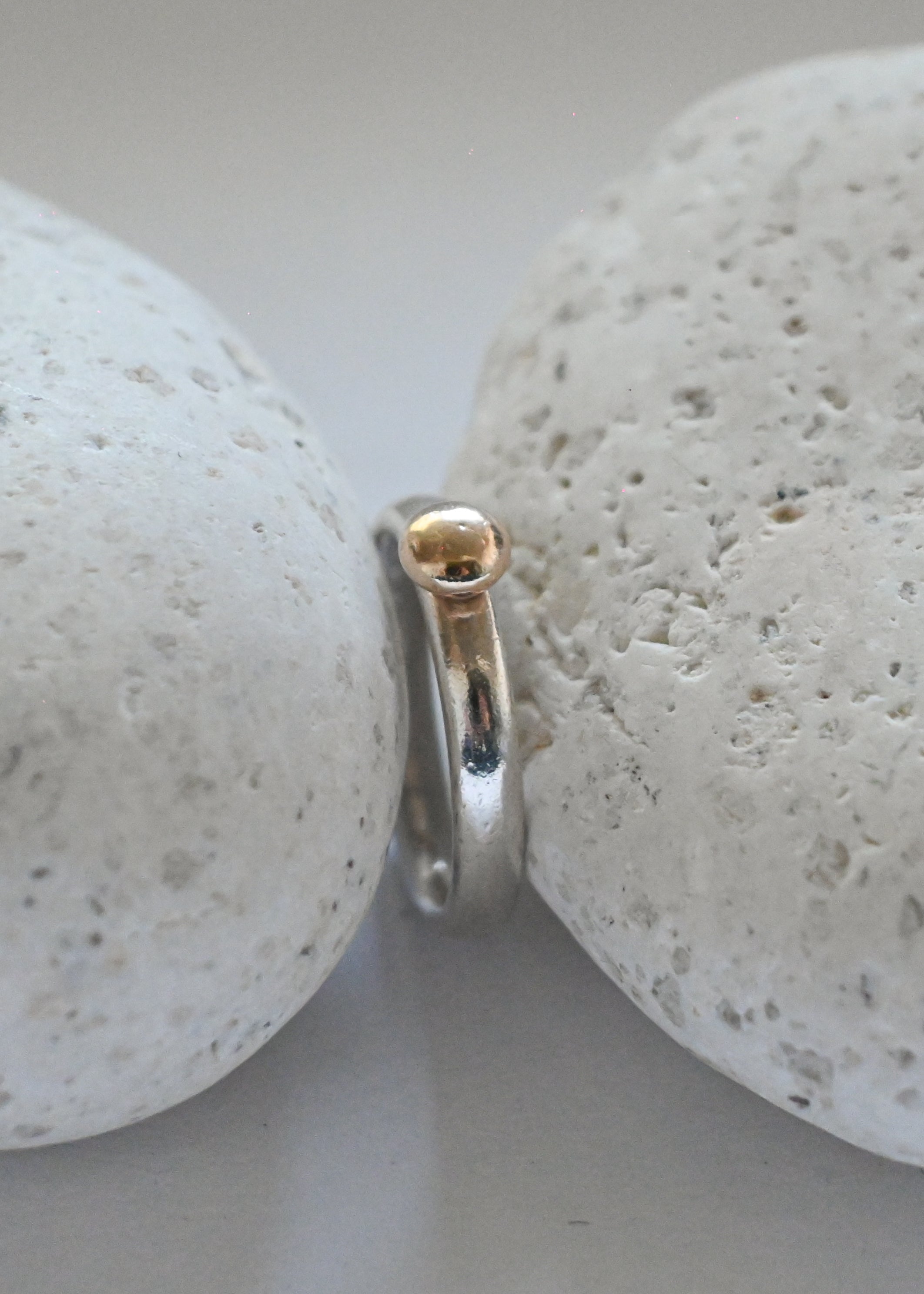 Sterling Silver Band Ring - 10号